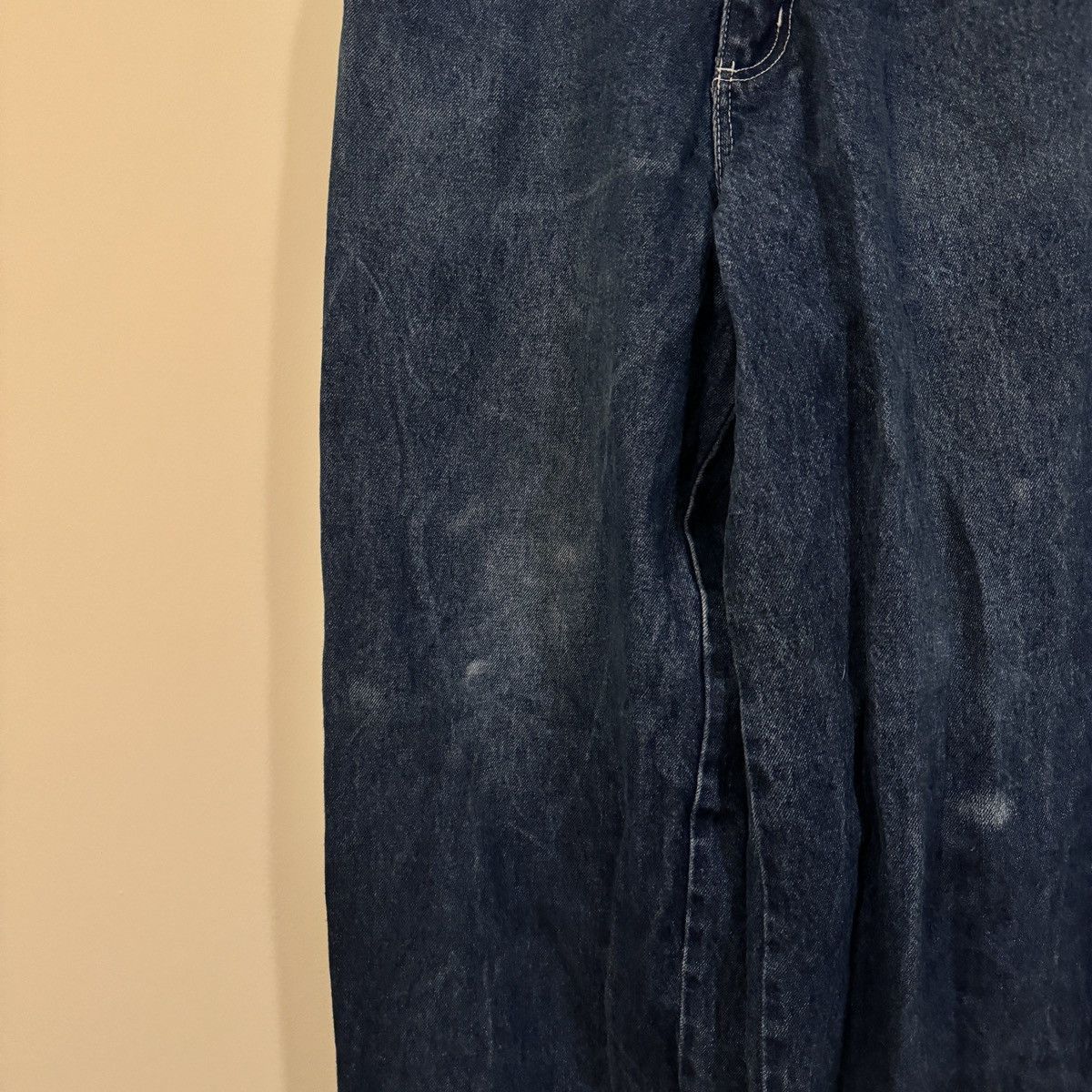 Vintage VINTAGE Y2K BAGGY DENIM BLUE VIBES SKATER JEANS JNCO STYLE Size US 32 / EU 48 - 10 Thumbnail