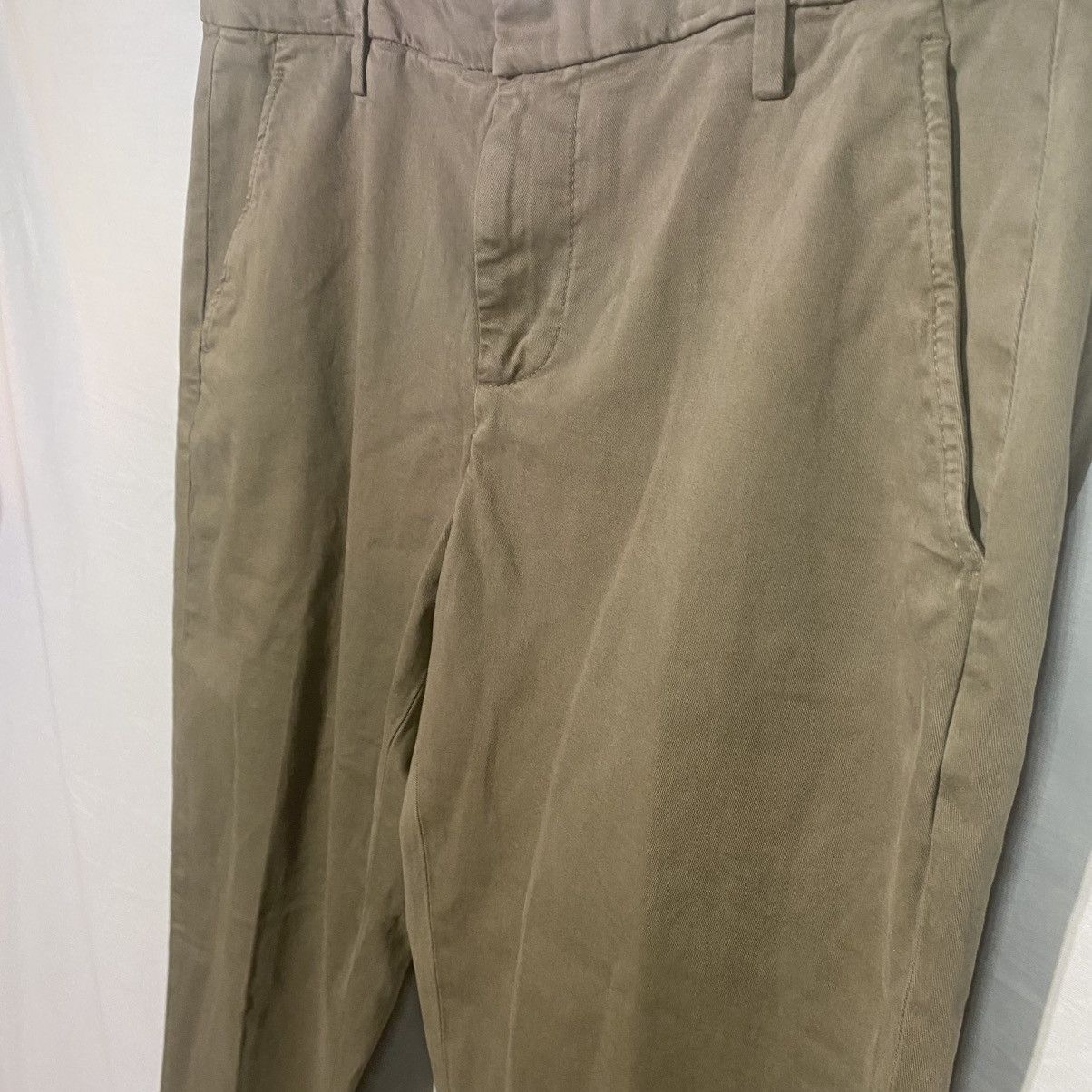 Dondup Dondup Men's Cotton Blend Pants Khaki Trousers Size 35 Size US 36 / EU 52 - 3 Thumbnail