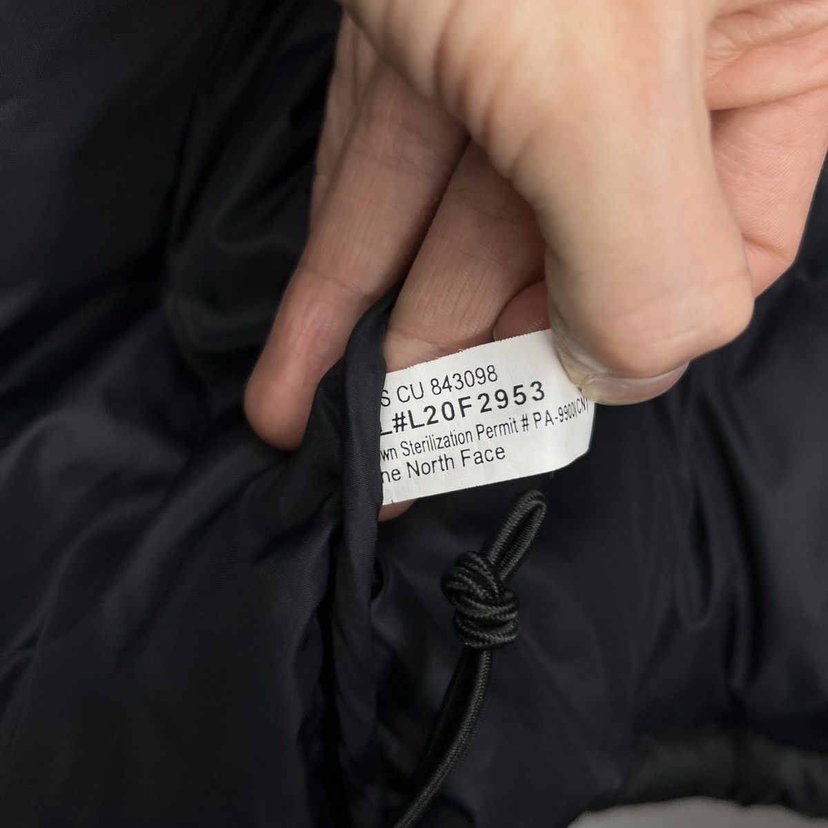 The North Face The North Face Puffer Nuptse 700 Down Jacket Black Authentic Size US L / EU 52-54 / 3 - 11 Thumbnail