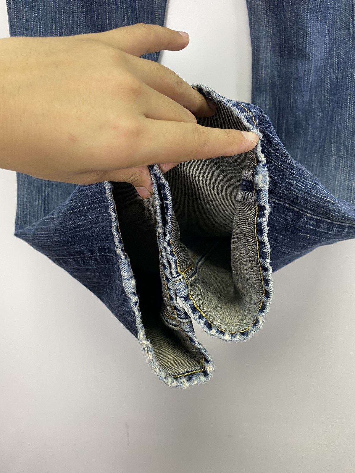 Lee × Vintage Vintage Lee distressed jeans Size US 32 / EU 48 - 15 Thumbnail