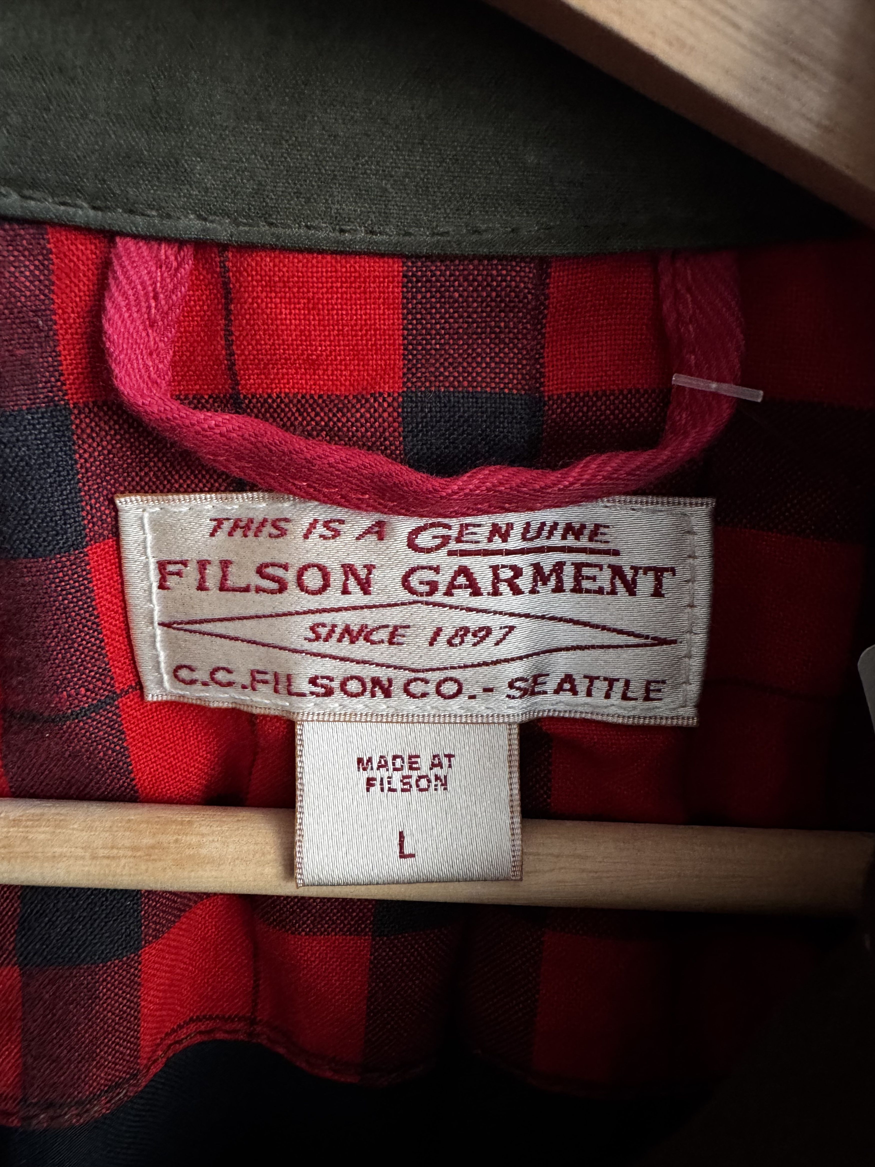 Filson Filson Waxed Light Shooting Jacket Size L Size US L / EU 52-54 / 3 - 4 Thumbnail