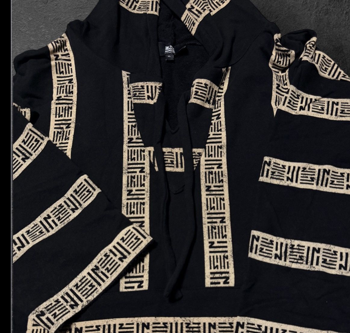 Band Tees Zhu Black Baja with Stripes Size US XL / EU 56 / 4 - 3 Thumbnail