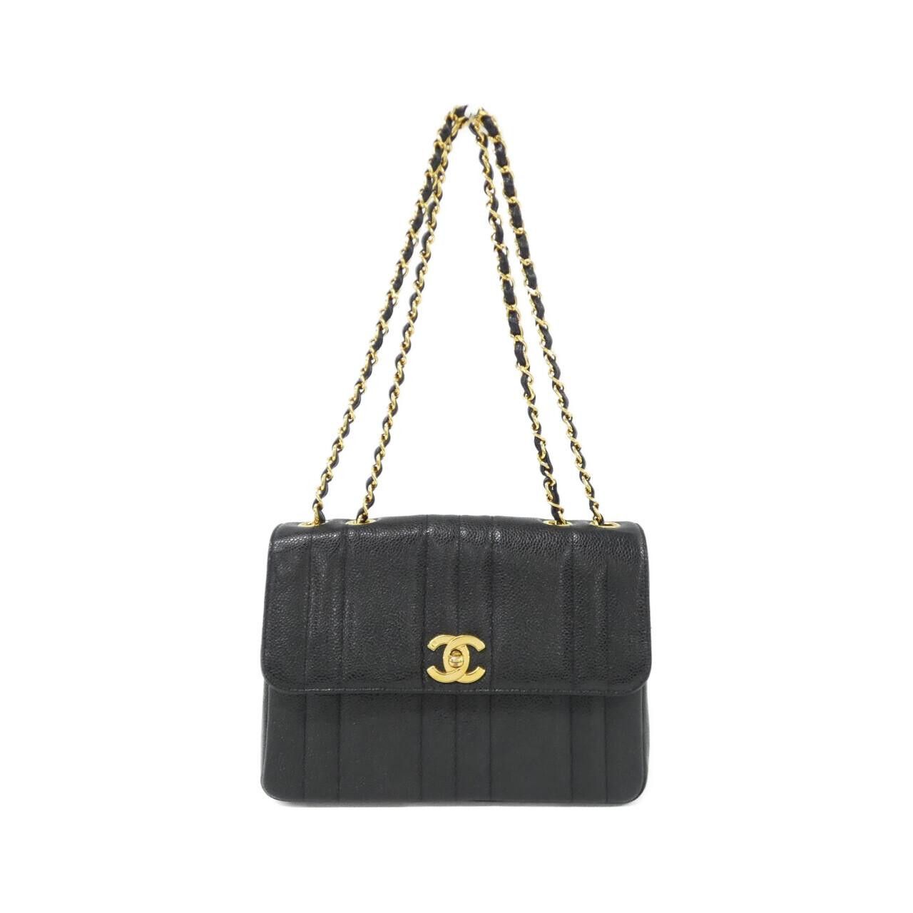 Chanel Chanel Chanel Grained Calfskin Shoulder Bag Leather Shoulder Bag DUTY FREE for USA Size ONE SIZE - 1 Thumbnail