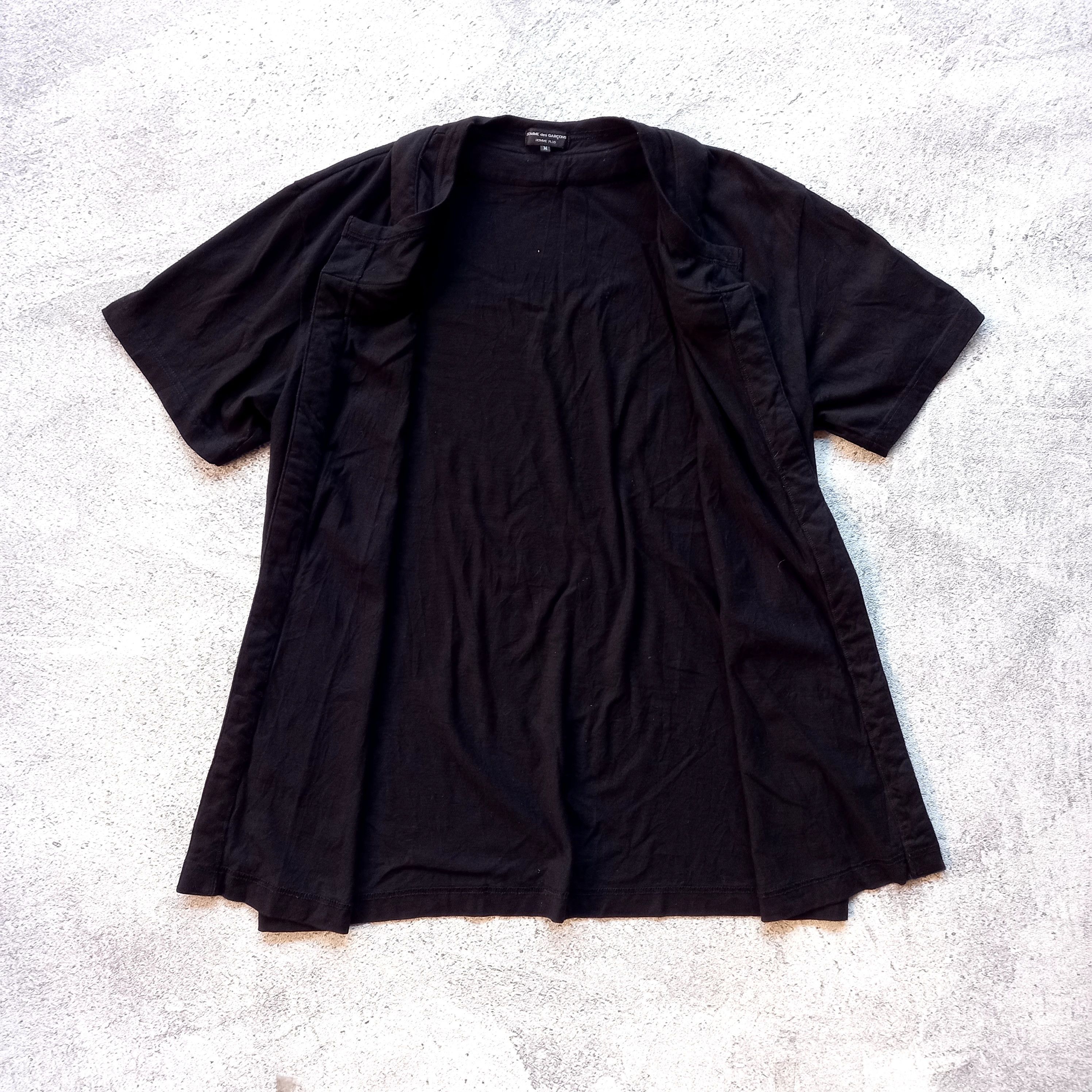 Comme des Garcons Homme Plus AD2019 Comme Des Garcons Homme Plus Kimono Outerwear Shirt Size US M / EU 48-50 / 2 - 2 Thumbnail