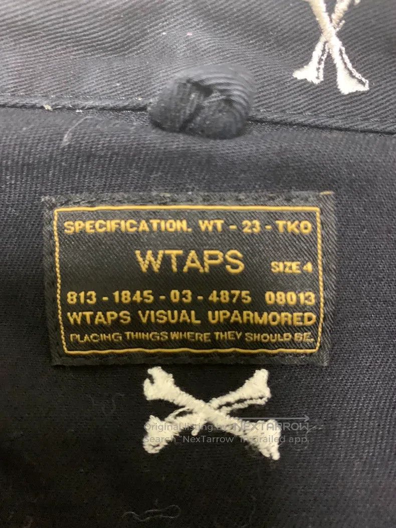 Wtaps Wtaps Collar Four-Pocket Coated Jacket Size US XL / EU 56 / 4 - 3 Thumbnail