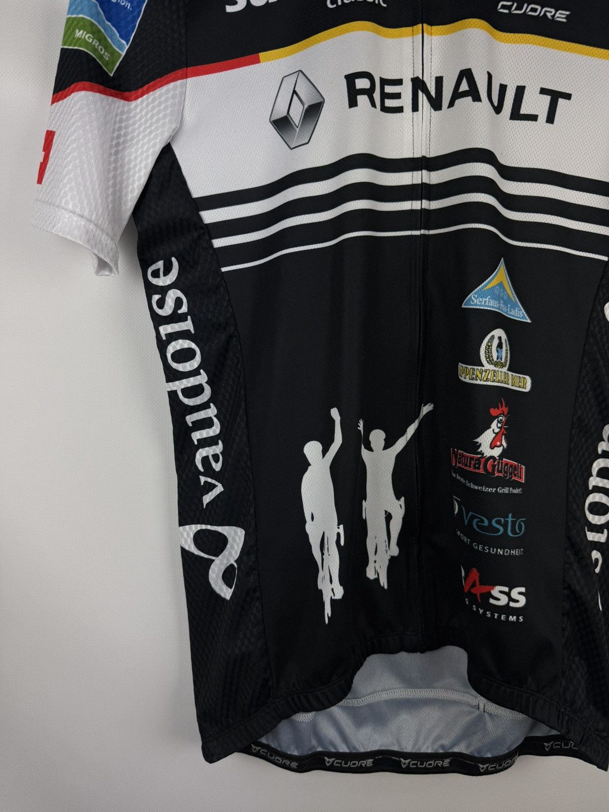 Other Cudre Santis Classic Renault Full Zip Cycling Jersey Shirt Size US M / EU 48-50 / 2 - 7 Thumbnail