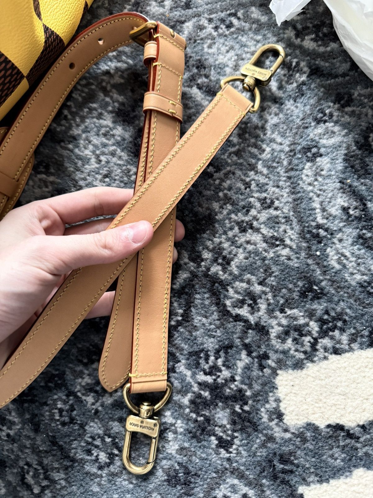 Louis Vuitton Louis Vuitton Pharrell Speedy 50 Bandoulière Damier Yellow Size ONE SIZE - 19 Thumbnail