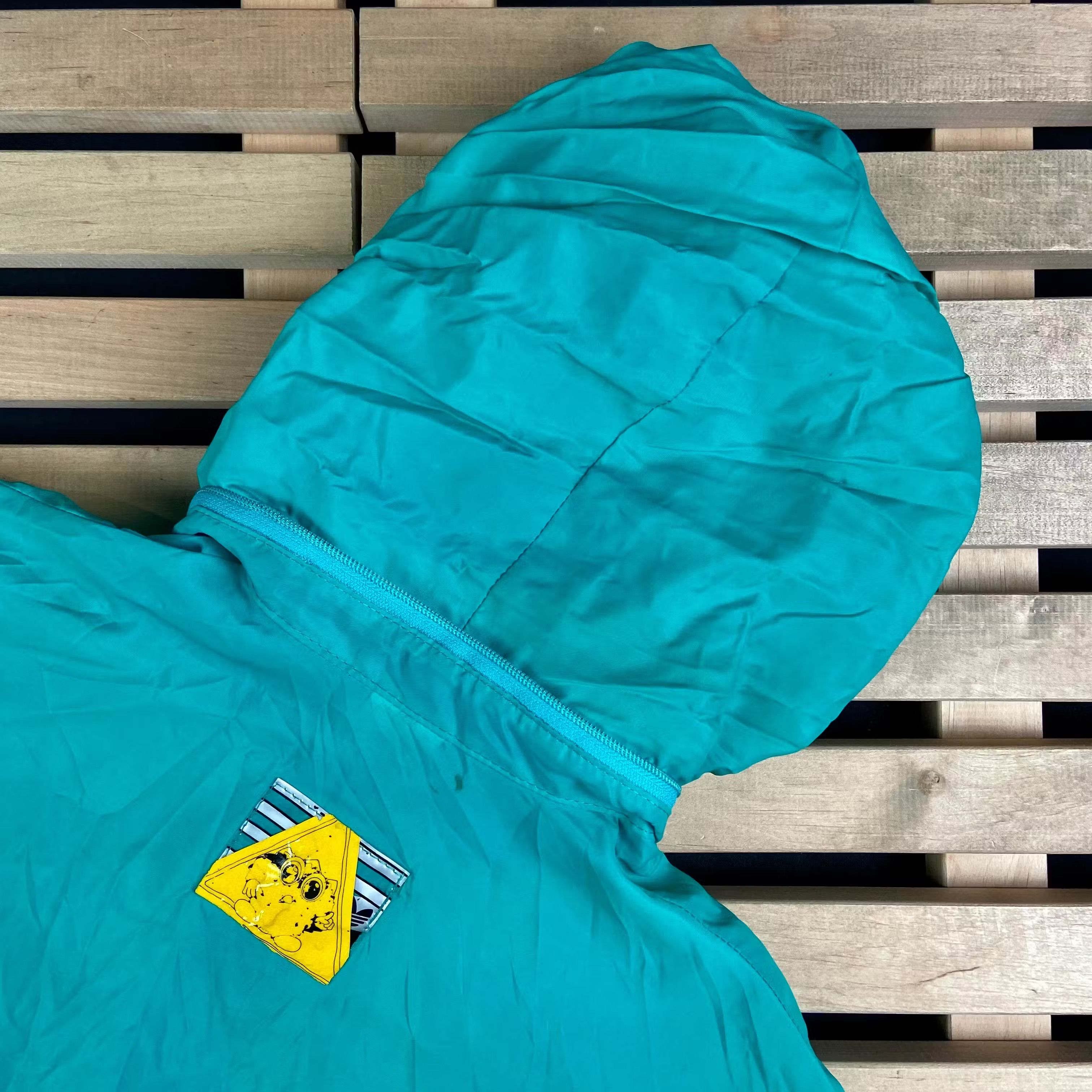 Adidas × Vintage Mens Hooded Jacket Adidas Originals Vintage Size XS Size US XS / EU 42 / 0 - 9 Thumbnail