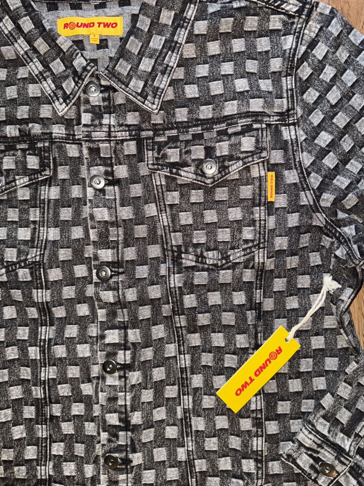 Round Two Round two - denim jacket Shawn Witherspoon Size US L / EU 52-54 / 3 - 3 Thumbnail