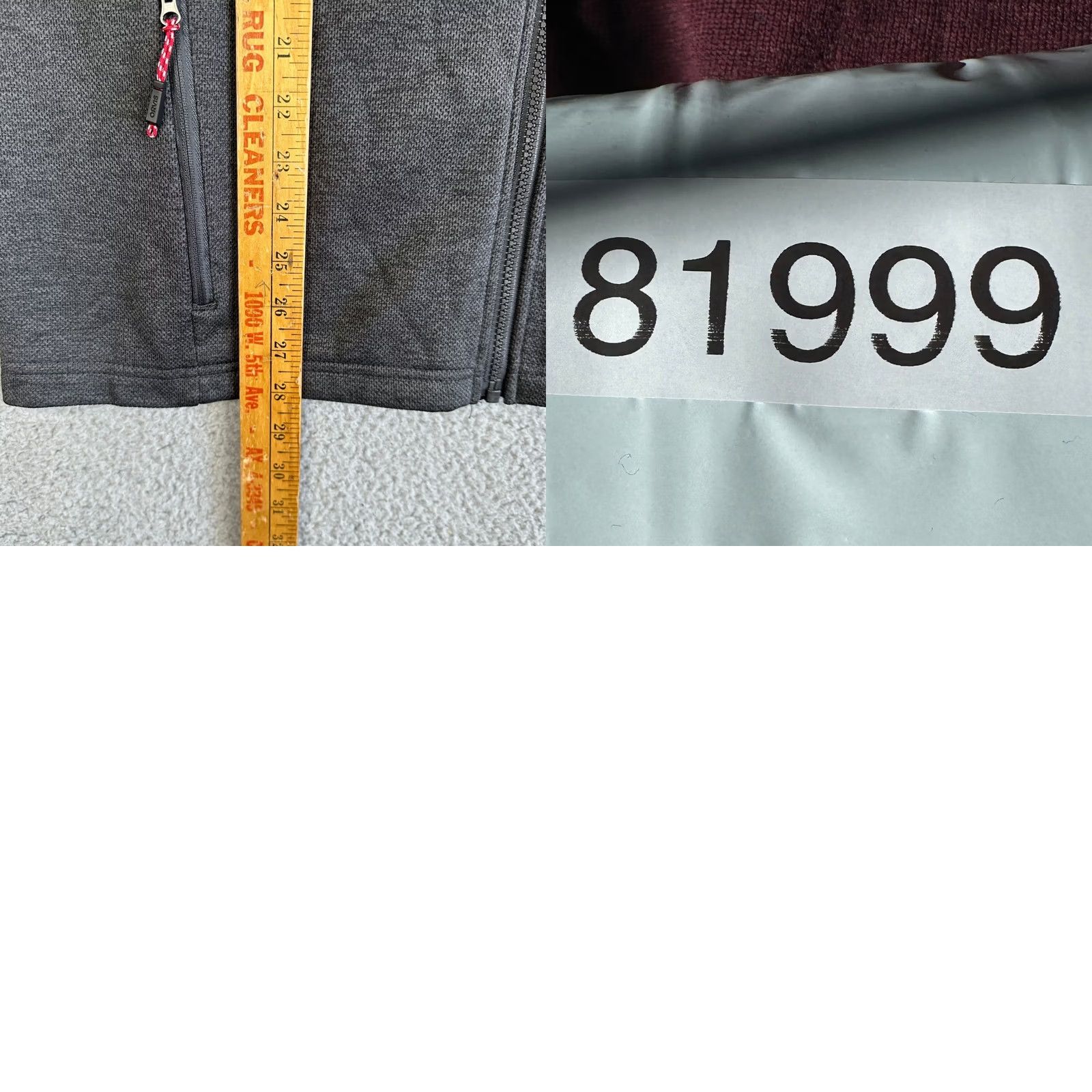 Orvis Orvis Jacket Full Zip Mens Medium Gray Black Gray Colorblock Pockets Long Sleeve Size US M / EU 48-50 / 2 - 8 Thumbnail