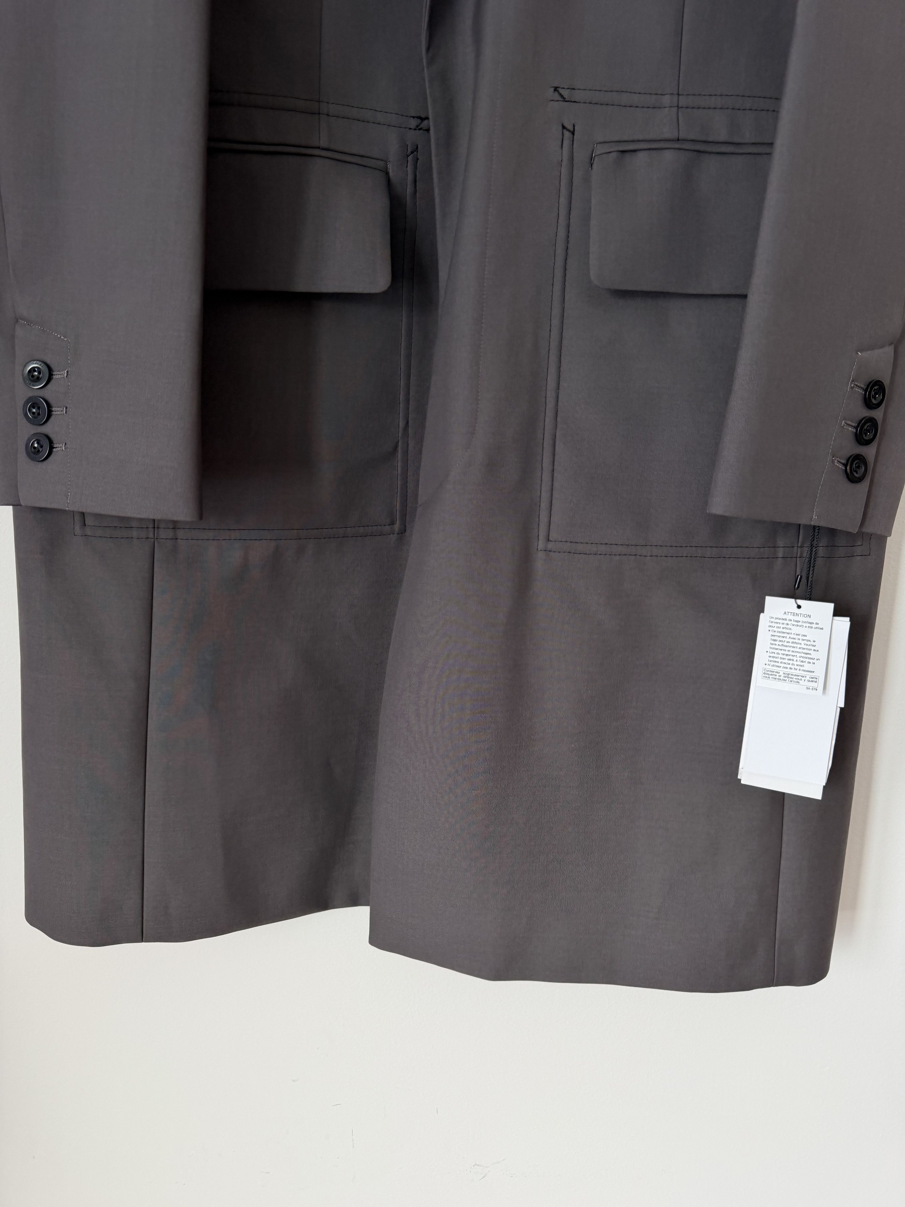 Carhartt Wip × Sacai Sacai Carhartt WIP Suiting Bonding Coat in Taupe Size US S / EU 44-46 / 1 - 3 Thumbnail
