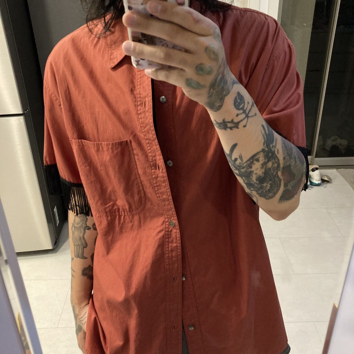 Jean Paul Gaultier 90s Jean Paul Gaultier Tassel Shirt Size US M / EU 48-50 / 2 - 6 Thumbnail