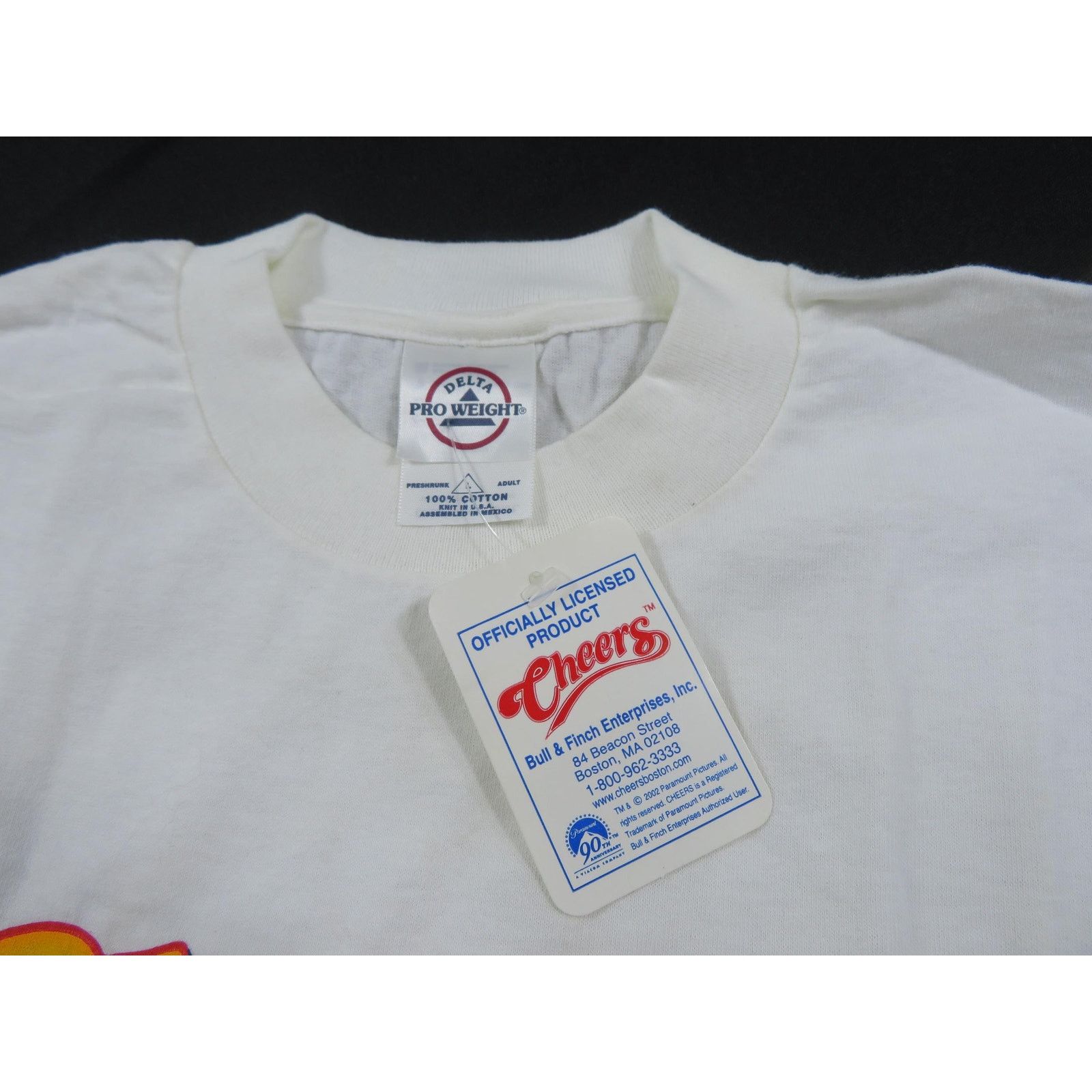 Delta Cheers Bar Boston White T-shirt Sz L 2002 New With Tag Size US L / EU 52-54 / 3 - 5 Thumbnail