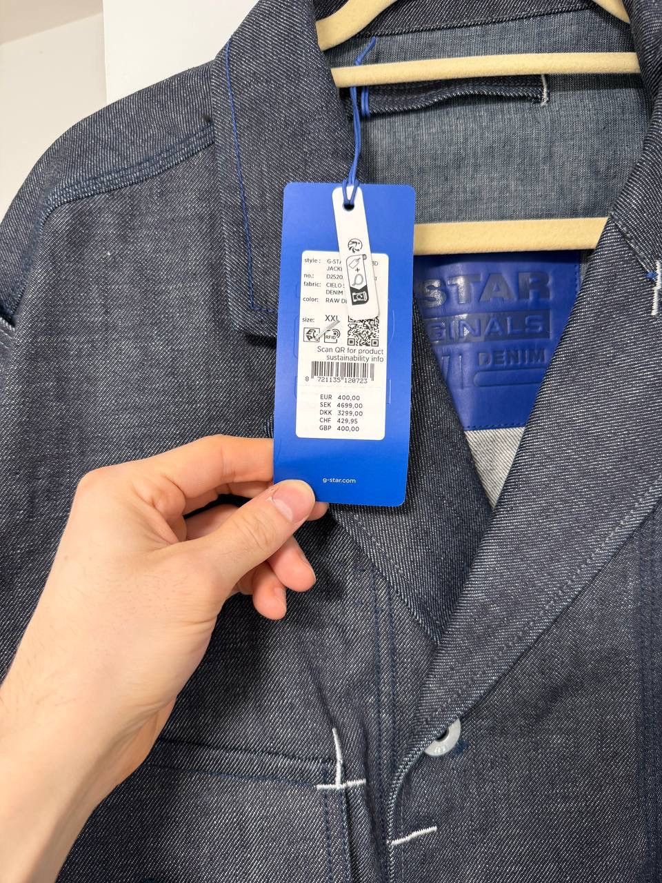G-Star G-STAR Origins 3D Selvedge Jacket € 400.00 navy blue italy Size US XXL / EU 58 / 5 - 2 Thumbnail