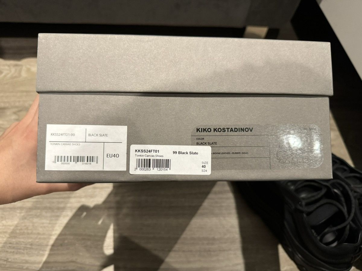Kiko Kostadinov Kiko Kostadinov 2024SS Tonkin Canvas Shoes Size US 7 / EU 40 - 4 Thumbnail