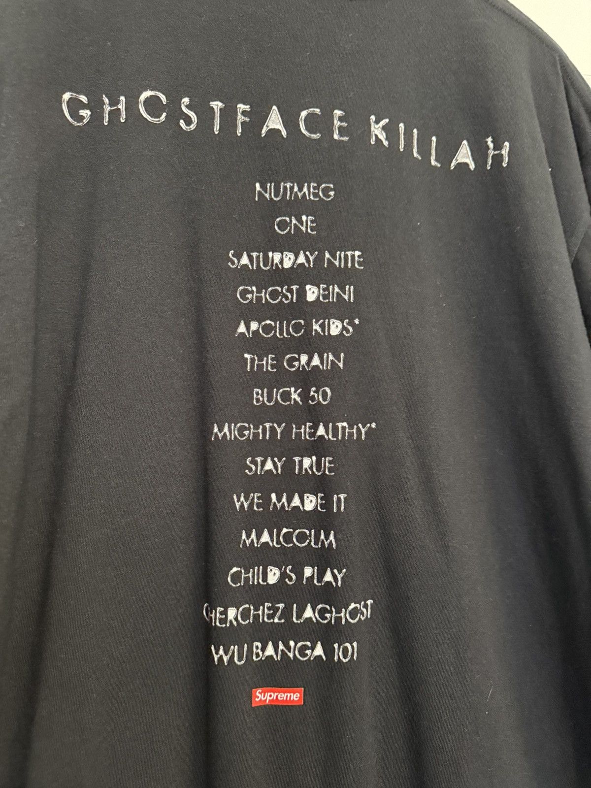 Supreme Supreme Clientele GhostFaceKilla Tee Size US L / EU 52-54 / 3 - 7 Thumbnail