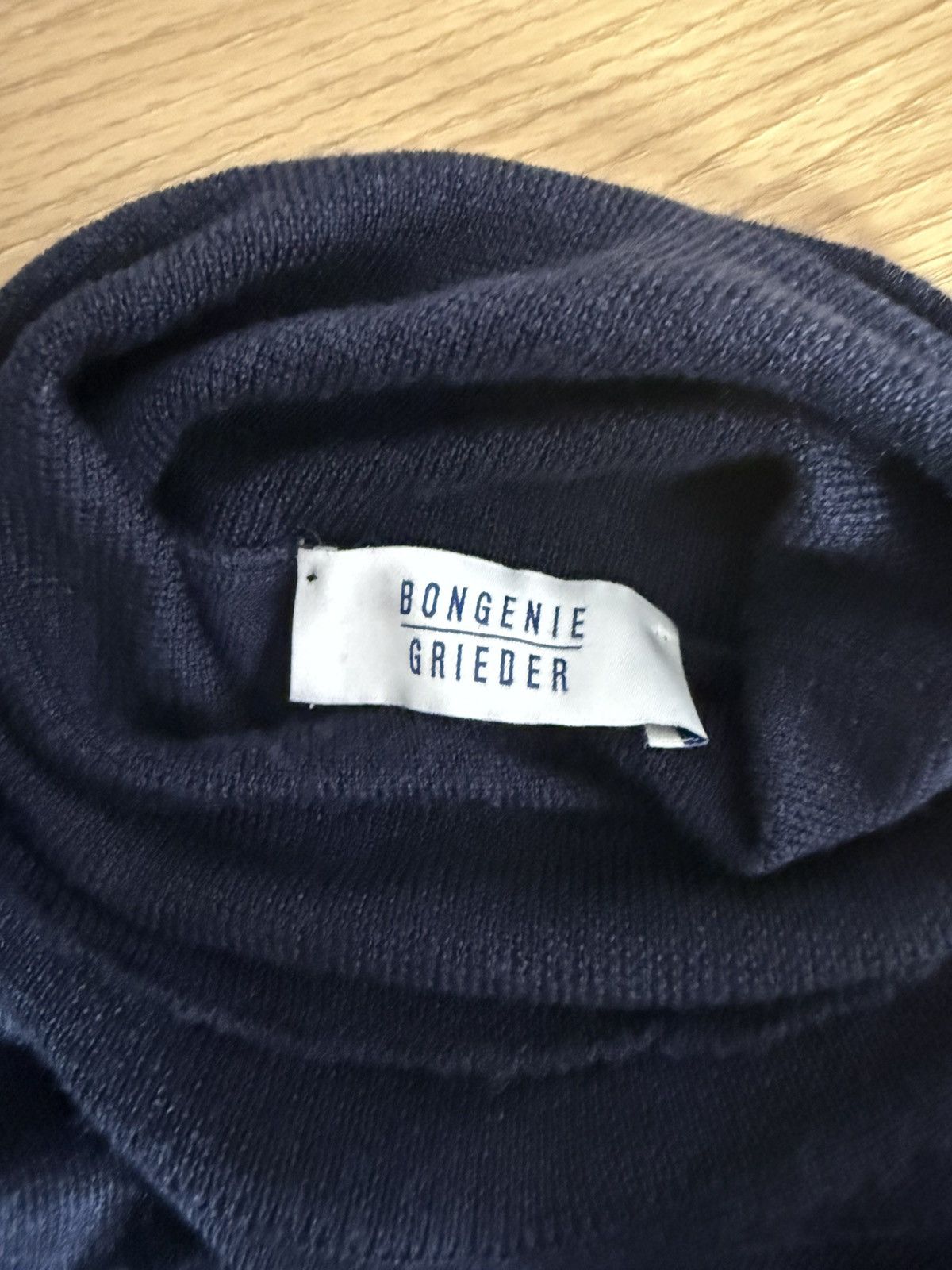 Other Bongénie Grieder Wool Silk Turtleneck Sweater Size US XL / EU 56 / 4 - 2 Thumbnail