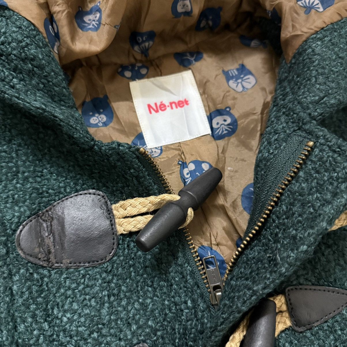 Issey Miyake Ne-net Issey Miyake Duffle Coat Jacket Hooded Size US M / EU 48-50 / 2 - 9 Thumbnail