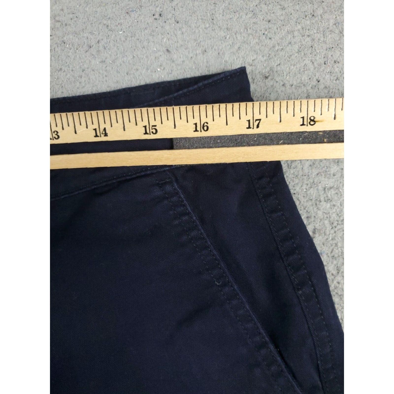 Ralph Lauren Ralph Lauren Jeans Womens Size 12P 33x26 Blue Straight Leg Cotton Blend Pants Womens Size 34" / US 12 / IT 48 - 4 Thumbnail