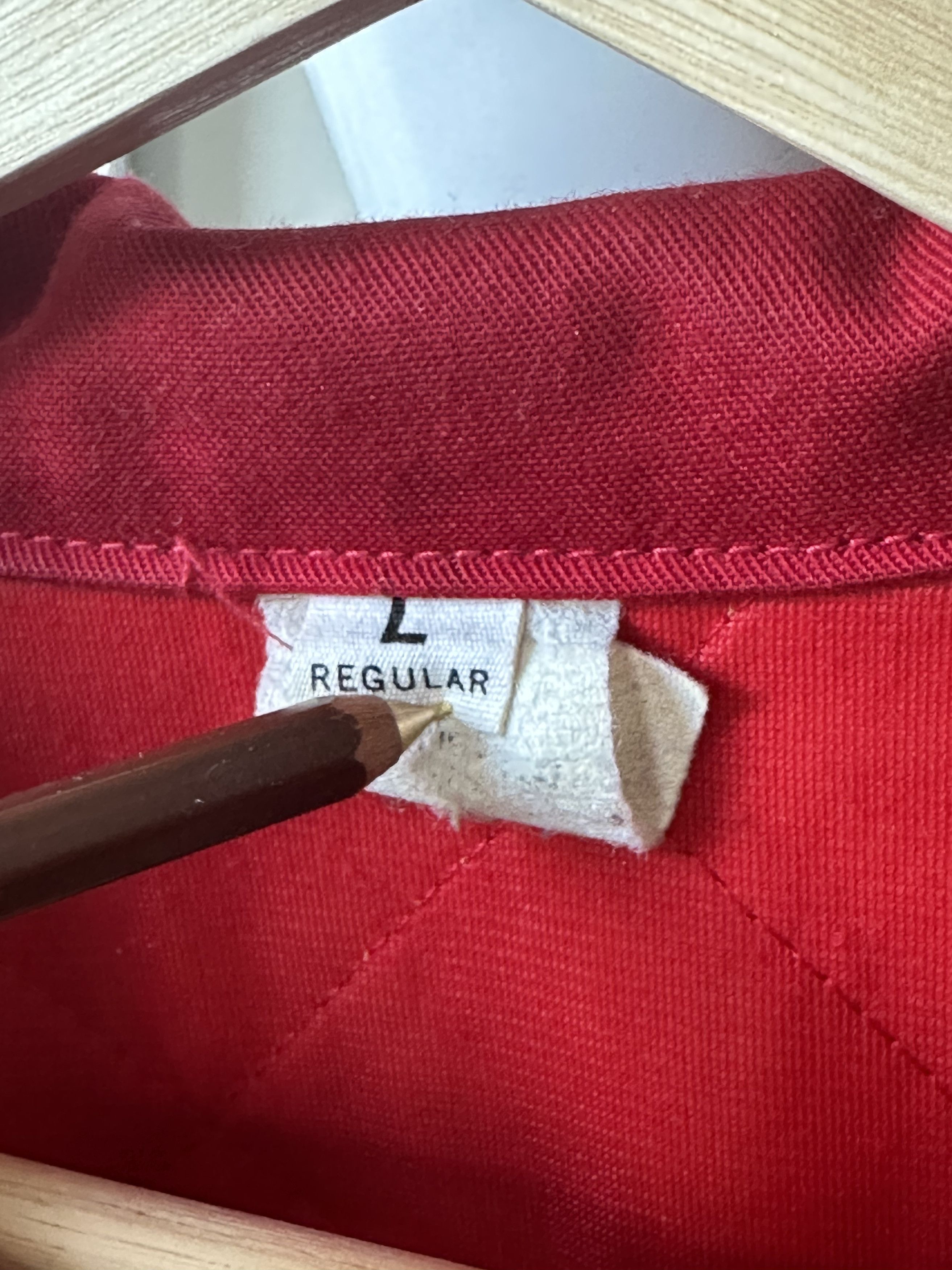Vintage Vintage Red Mechanics Jacket Size US L / EU 52-54 / 3 - 2 Thumbnail