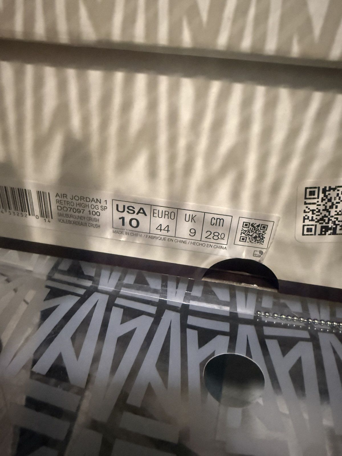 A Ma Maniere × Jordan Brand Jordan 1 A Ma Maniére Size US 10 / EU 43 - 5 Thumbnail