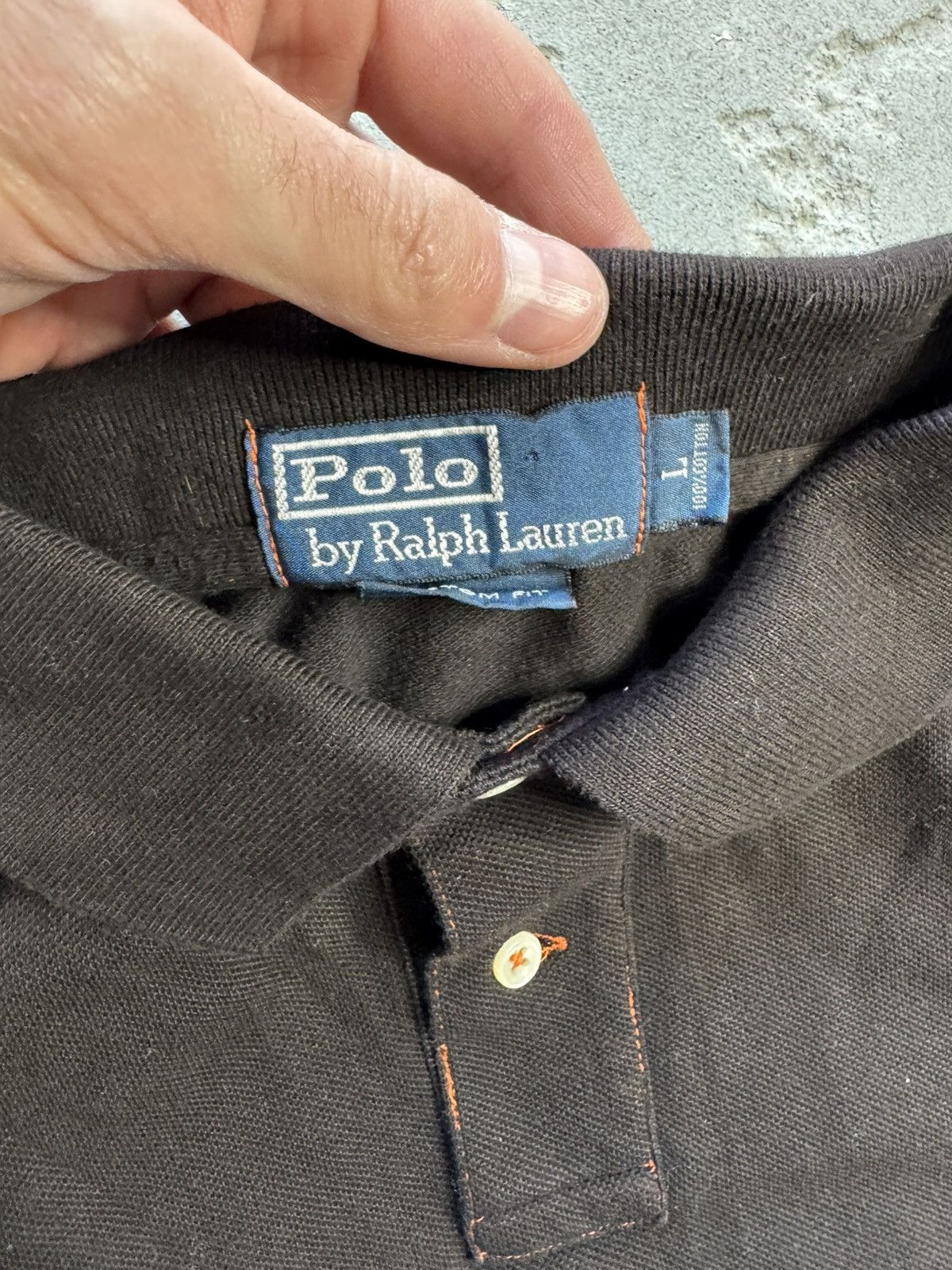 Polo Ralph Lauren × Rugby Ralph Lauren × Vintage Vintage Polo Ralph Lauren Long sleeve rugby shirt Size US L / EU 52-54 / 3 - 5 Thumbnail