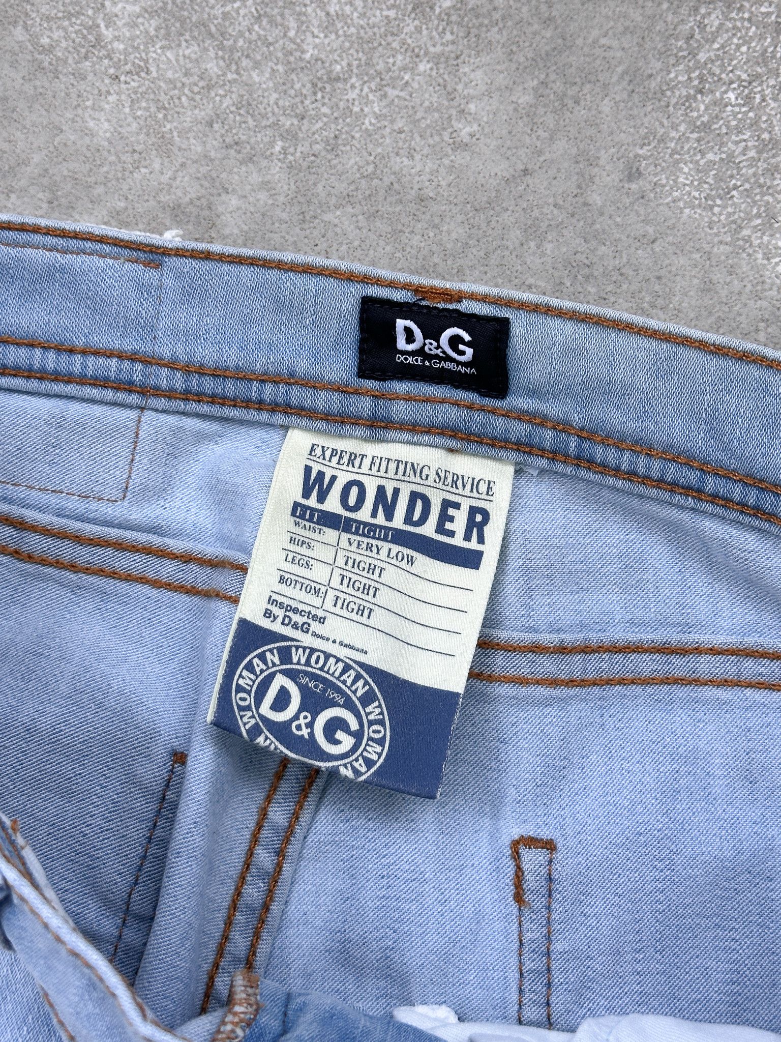 Dolce & Gabbana Dolce & Gabbana D&G Blue Denim Jeans Skinny Size 26" / US 2 / IT 38 - 6 Thumbnail
