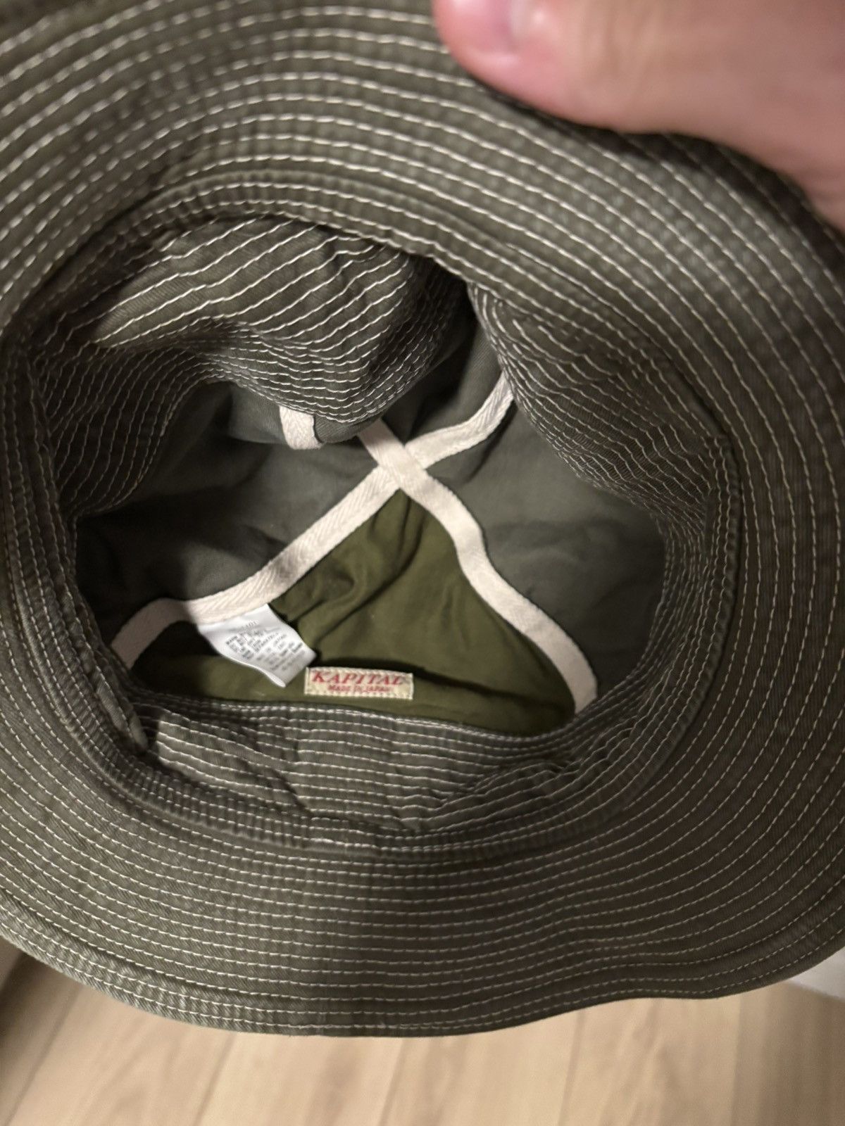Kapital Kountry Kapital Bucket Hat ‘Old Man and The Sea Size ONE SIZE - 3 Thumbnail