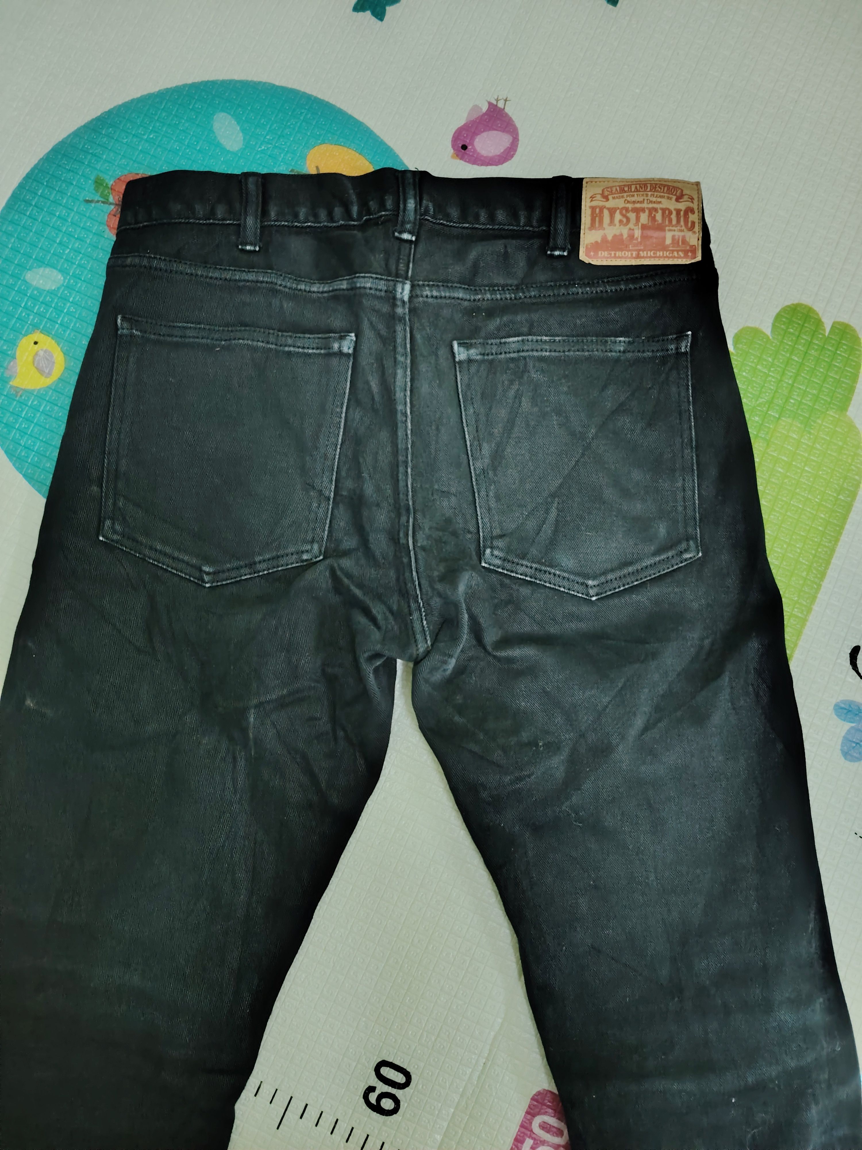 Hysteric Glamour Hysteric Glamour Search & Destroy Skinny Black Jeans Size US 30 / EU 46 - 3 Thumbnail