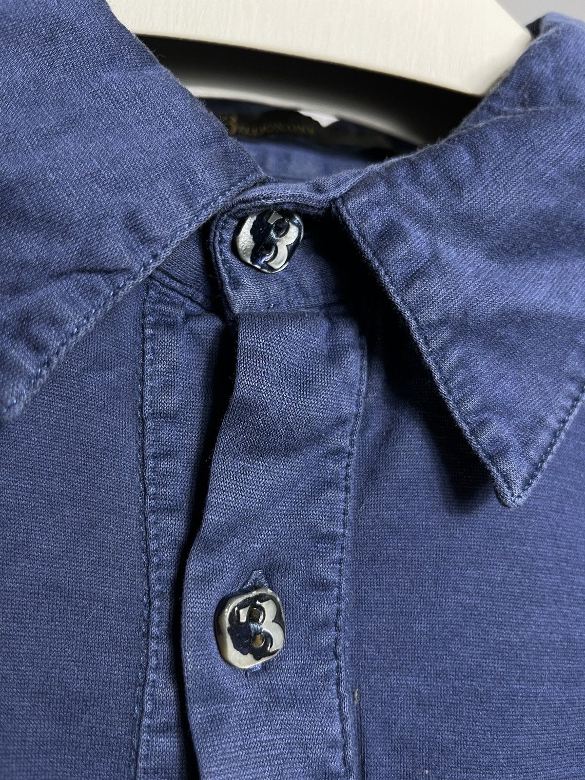 Billionaire Couture billionaire couture polo shirt blue mens italy cotton Size US XL / EU 56 / 4 - 5 Thumbnail