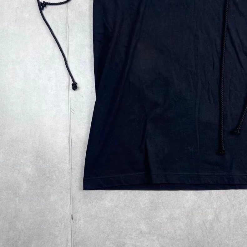 Yohji Yamamoto Yohji Yamamoto 19ss black drawstring short sleeves 2502-Ne Size US L / EU 52-54 / 3 - 3 Thumbnail