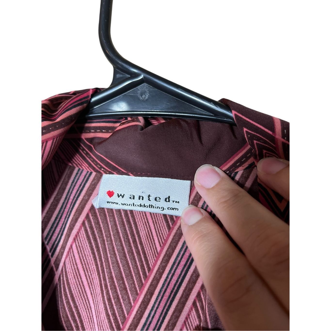 Other Vintage Wanted Clothing Y2K Retro Button Front MIDI Dress Si Size M / US 6-8 / IT 42-44 - 6 Thumbnail