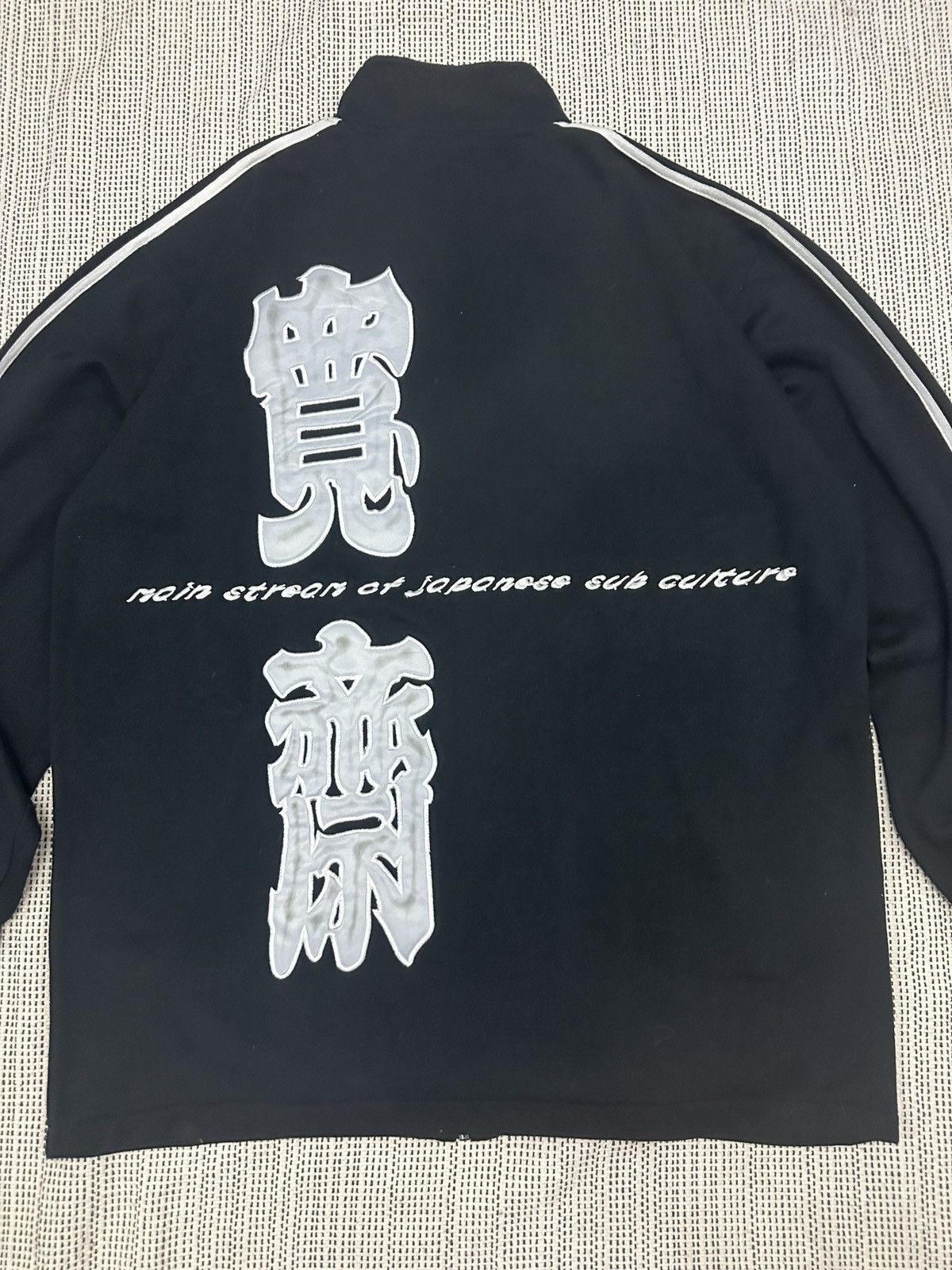 Kansai Yamamoto 🔥🔥🔥Vintage Kansai Yamamoto Big Logo Zipper Sweater Size US L / EU 52-54 / 3 - 7 Thumbnail