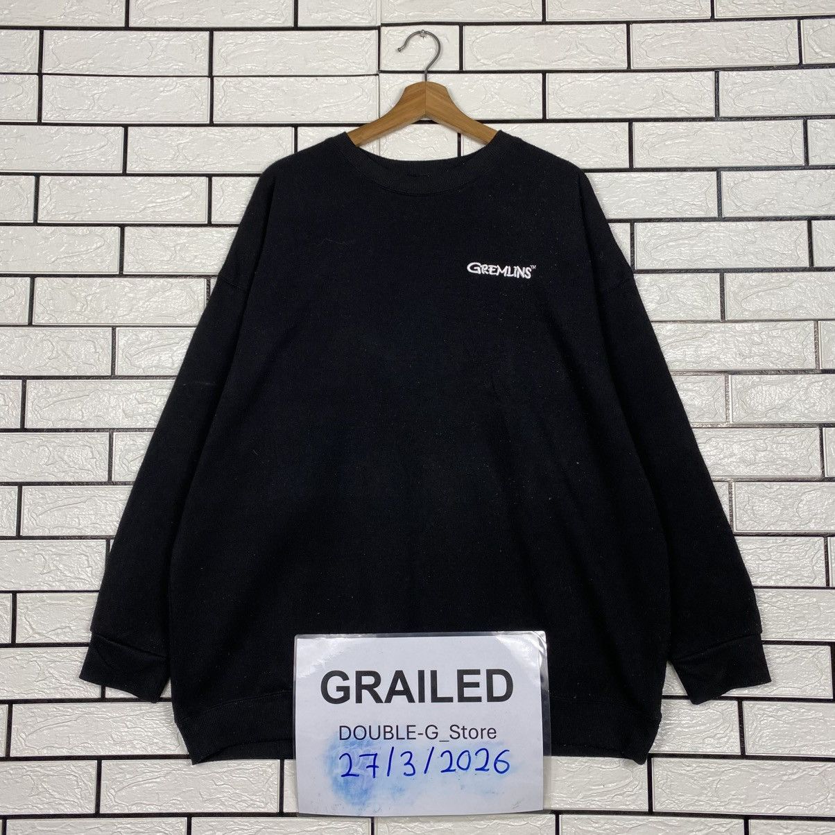 Japanese Brand Vintage Sweatshirt Movie Gremlins Big Logo Size US L / EU 52-54 / 3 - 1 Thumbnail