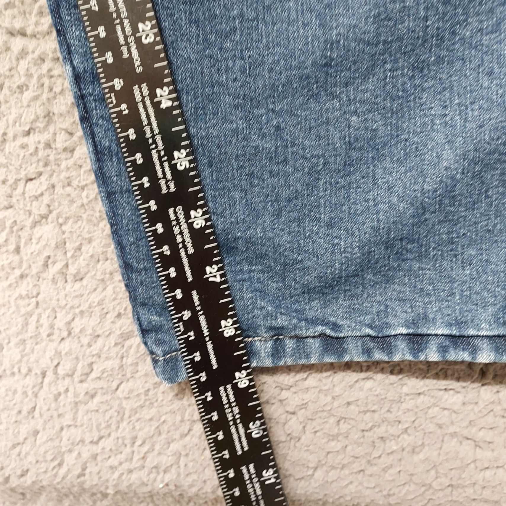 Wrangler Wrangler Jeans Mens 36x30 Denim Carpenter Pants Dark Blue Fleece Lined 5-Pocket Regular Straight Jeans (36x29) Mens Size US 30 / EU 46 - 6 Thumbnail