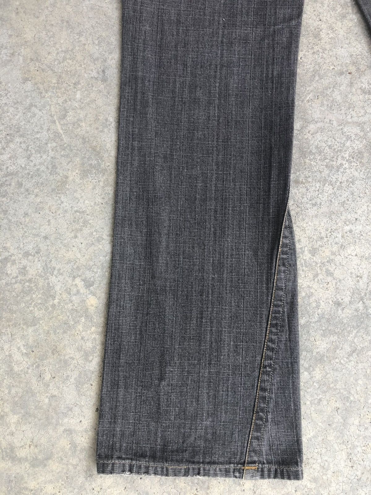 If Six Was Nine Japanese Woolrich Flared Jeans Distressed Denim Size US 31 - 11 Thumbnail