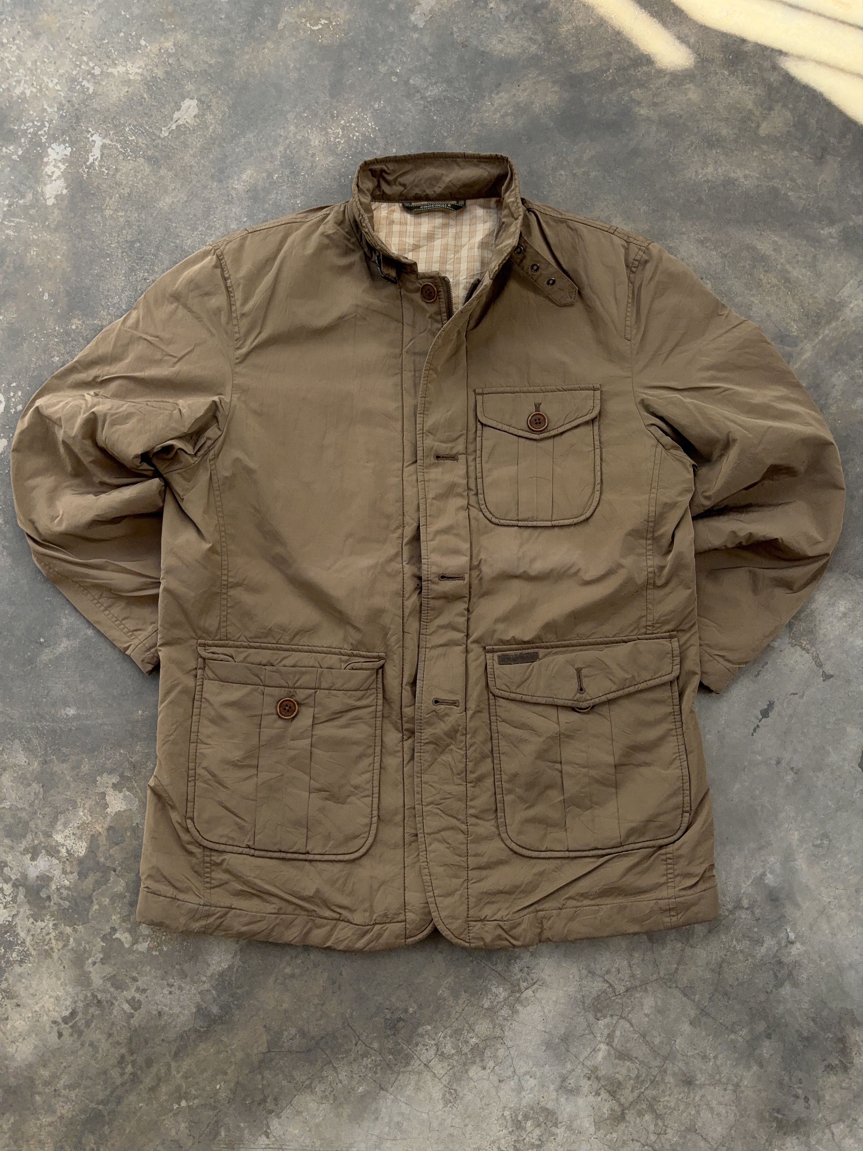 Other Crocodile Lacoste Vintage Rare Brown Parka Jacket Size US M / EU 48-50 / 2 - 1 Thumbnail