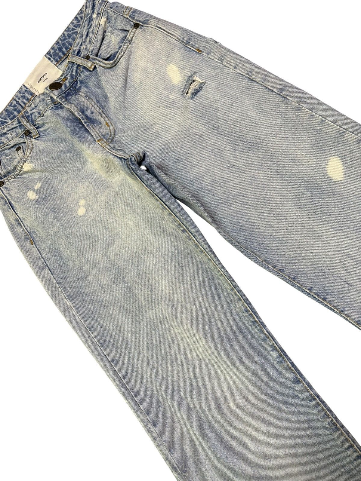 One Teaspoon Vtg Y2k ONETEASPOON Distressed Jeans Size US 28 / EU 44 - 3 Thumbnail