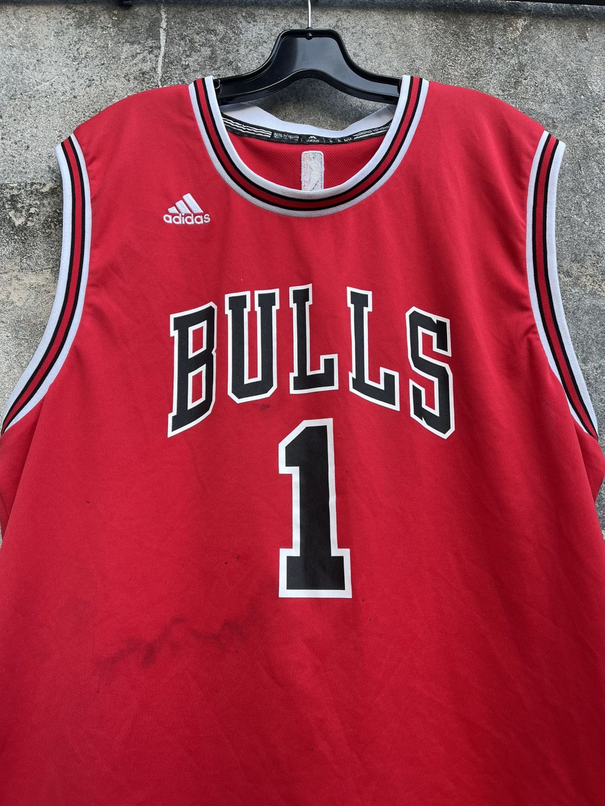 Adidas × NBA Adidas NBA jersey Derrick Rose Chicago Bulls Size US XL / EU 56 / 4 - 2 Thumbnail