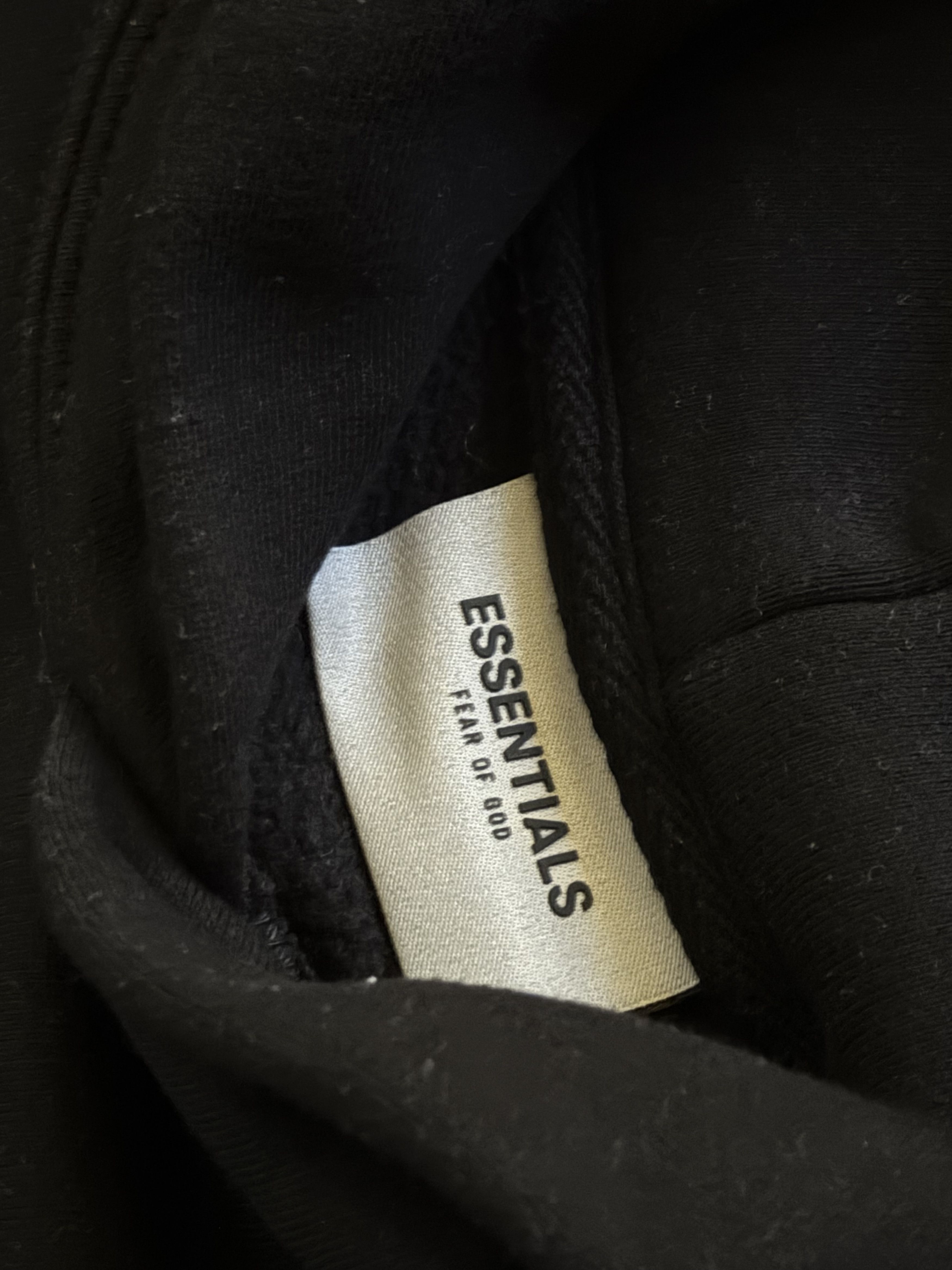 Fear of God Hoodie Fear of God Essentials Noir – Taille XL Size US XL / EU 56 / 4 - 3 Thumbnail