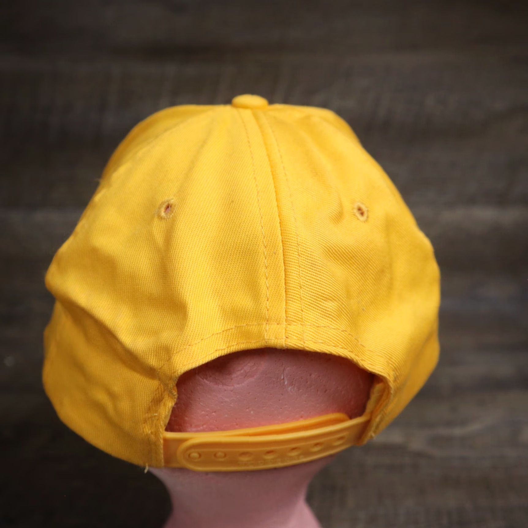 Vintage Disaster Relief SBC of Virginia Hat Trucker Yellow Snapback Cap Mens One Size Polyester Hat Size ONE SIZE - 4 Thumbnail