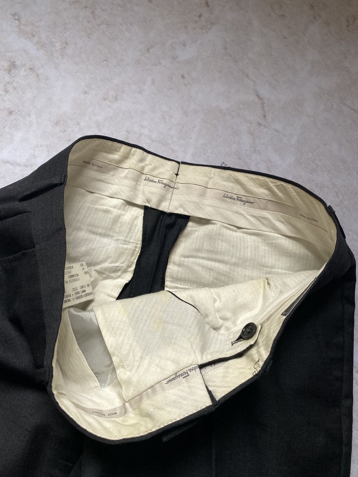Salvatore Ferragamo Salvatore Ferragamo City Fit Trousers Pants Size 46S - 7 Thumbnail