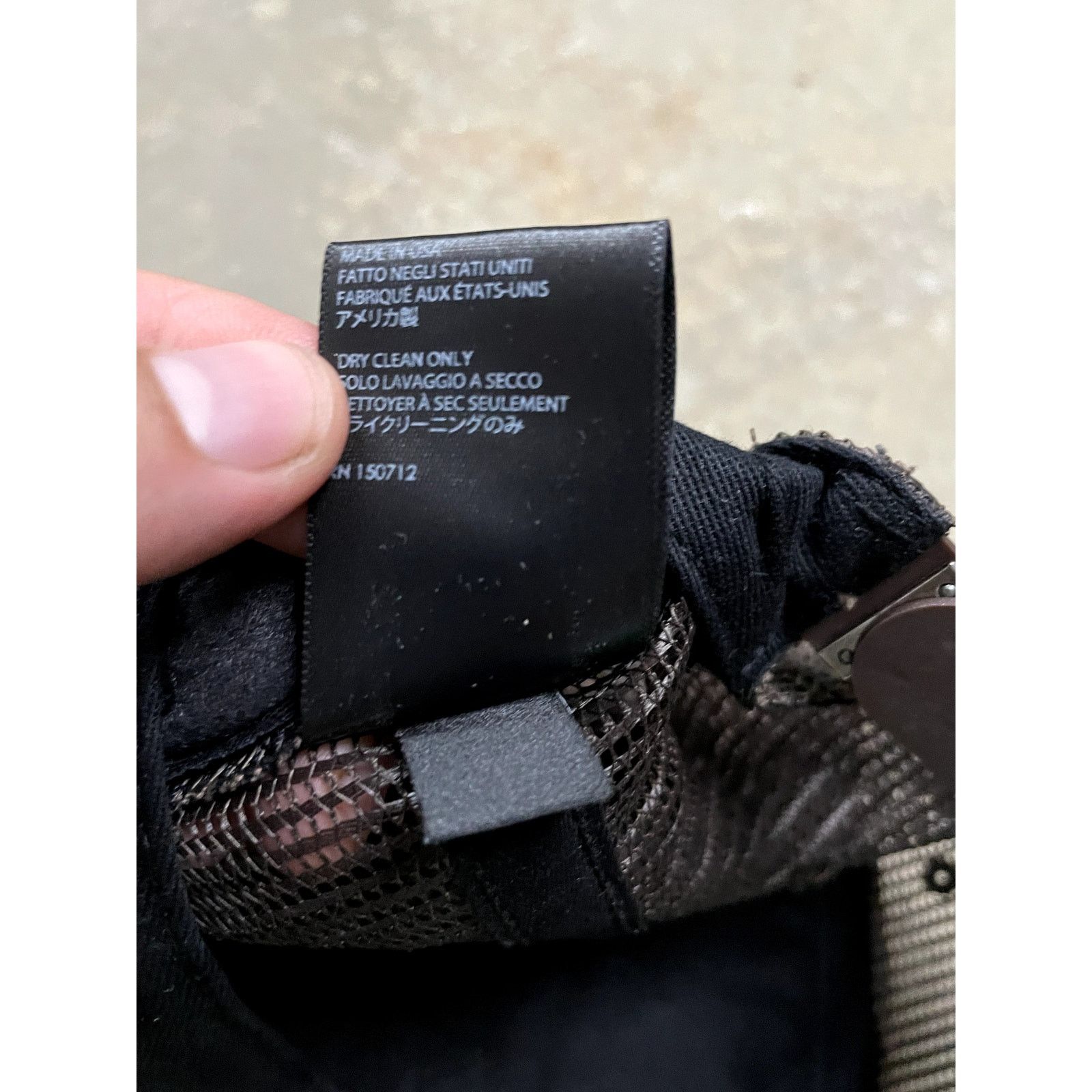 Amiri Amiri Cap MA Brown Used OS Size ONE SIZE - 4 Thumbnail
