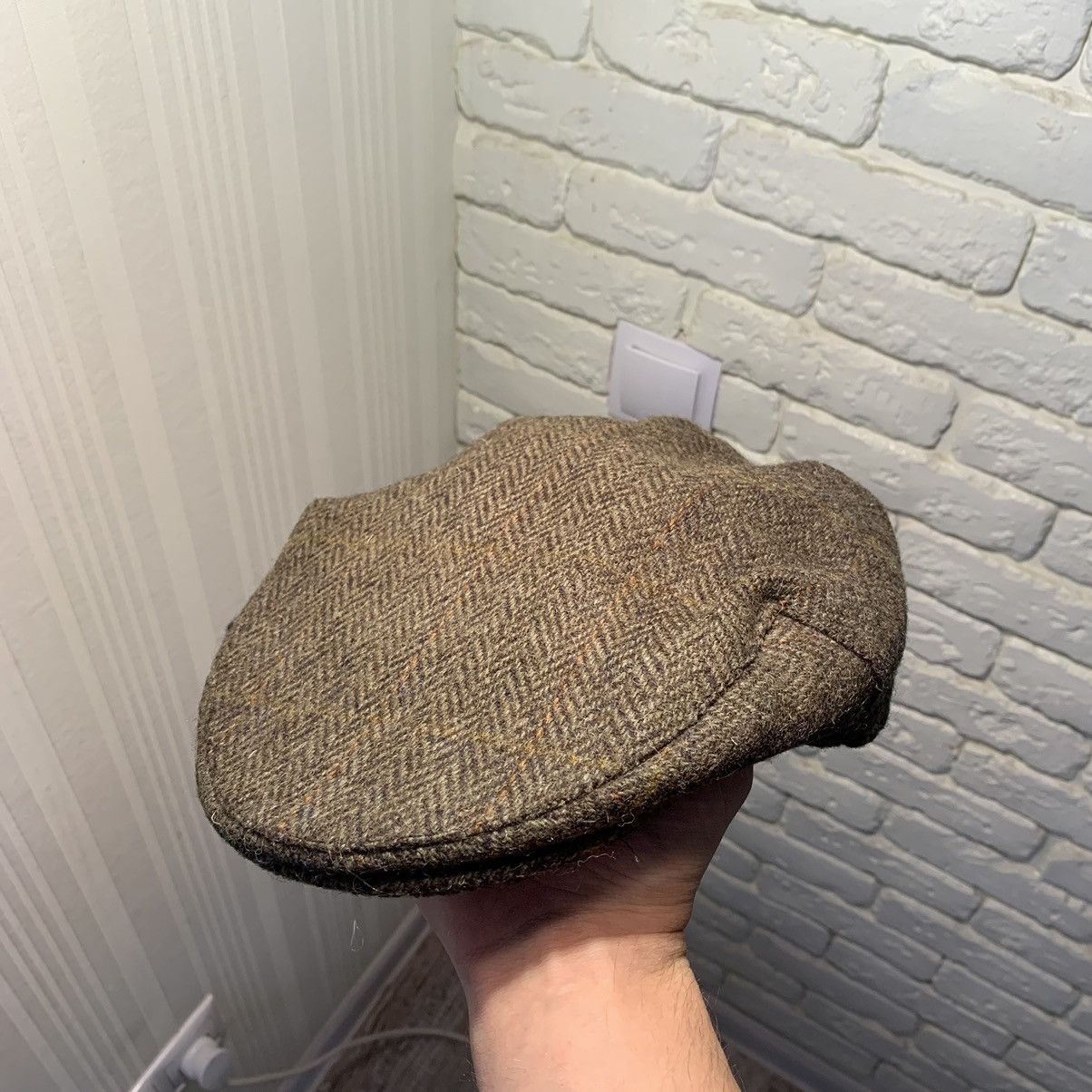 Harris Tweed × Vintage Vintage Harris Tweed Cap Size ONE SIZE - 1 Thumbnail