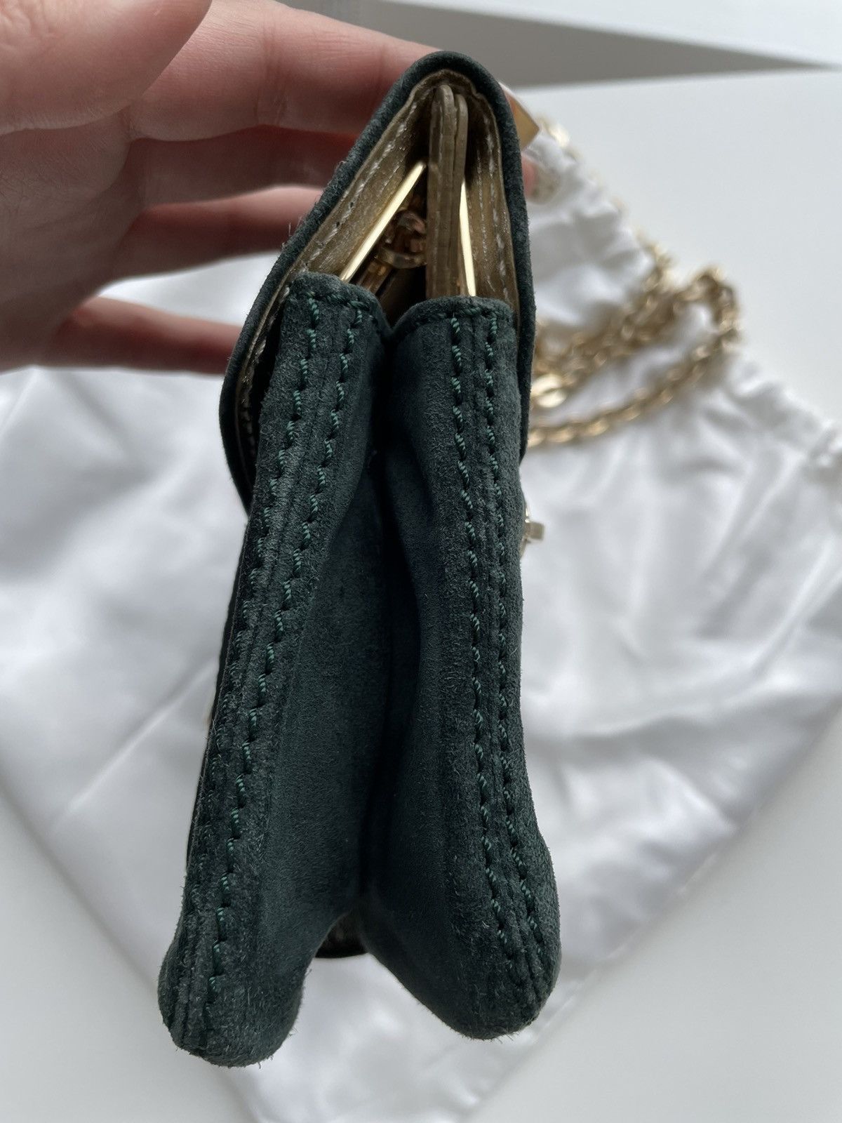 Roger Vivier Roger Vivier Suede Crossbody Bag Size ONE SIZE - 5 Thumbnail