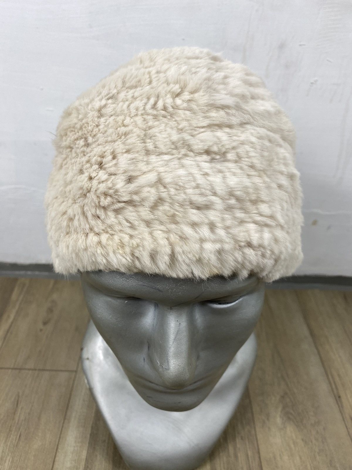 Japanese Brand Unknown Japanese Fur Beanie Hats Size ONE SIZE - 2 Thumbnail