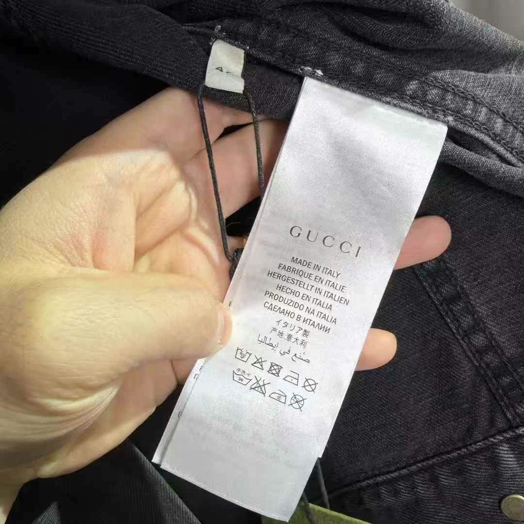 Gucci GUCCI Black Panther Denim Jacket Size US S / EU 44-46 / 1 - 5 Thumbnail