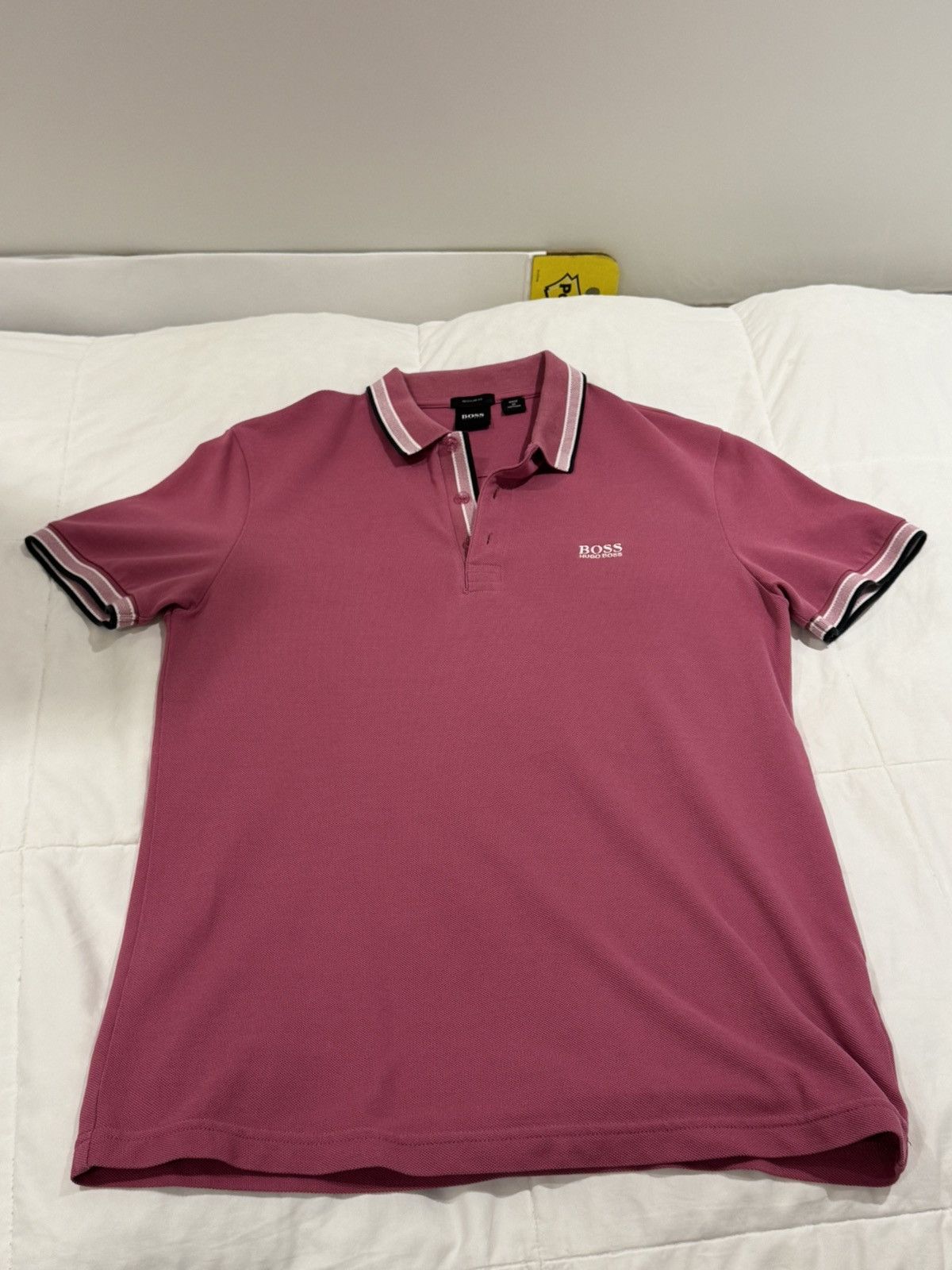 Hugo Boss Hugo Boss pink polo Size US M / EU 48-50 / 2 - 1 Thumbnail