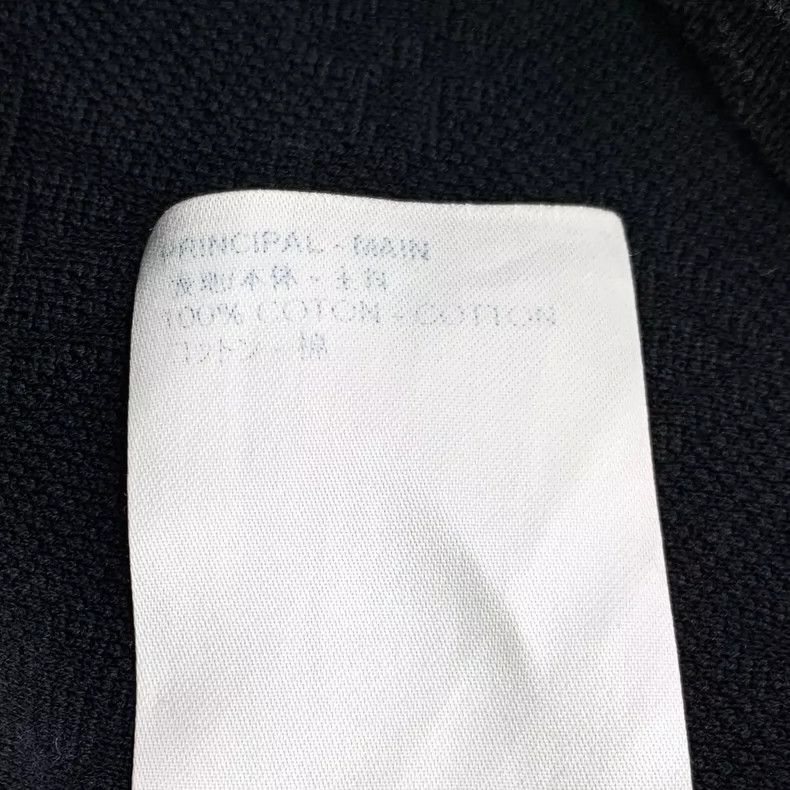 Louis Vuitton Louis Vuitton Black logo dark print cotton crew neck short Size US XL / EU 56 / 4 - 7 Thumbnail