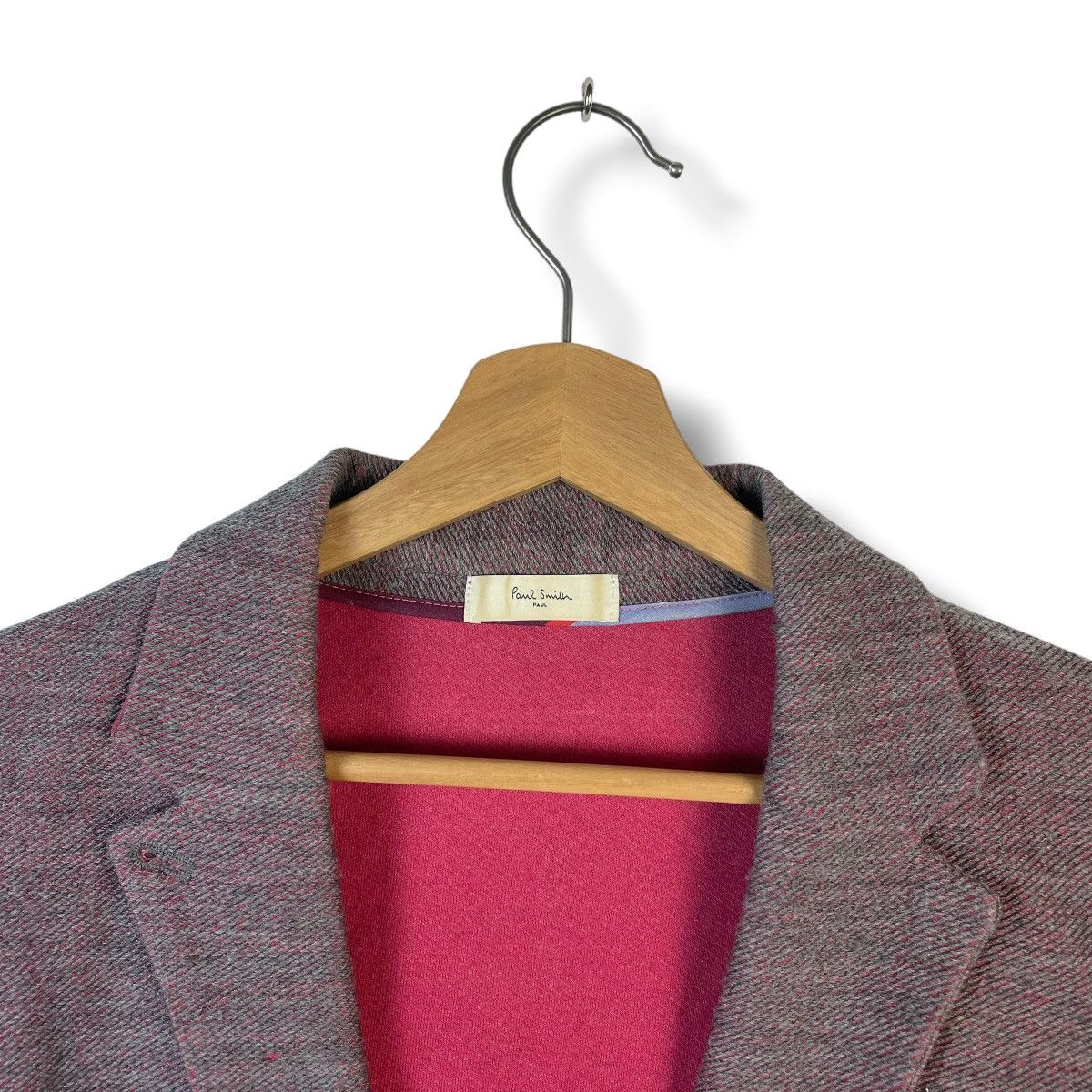 Paul Smith PAUL SMITH PARIS KNITTED WOOL BLAZER Size XL / US 12-14 / IT 48-50 - 6 Thumbnail